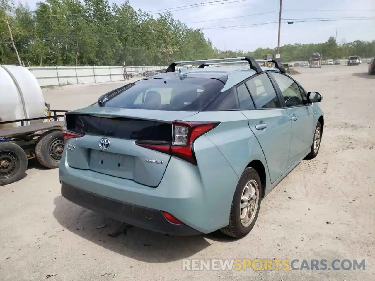 4 Photograph of a damaged car JTDL9RFU5L3014464 TOYOTA PRIUS 2020