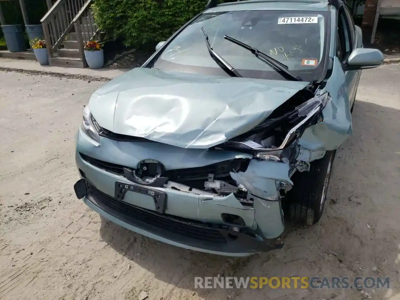 9 Photograph of a damaged car JTDL9RFU5L3014464 TOYOTA PRIUS 2020