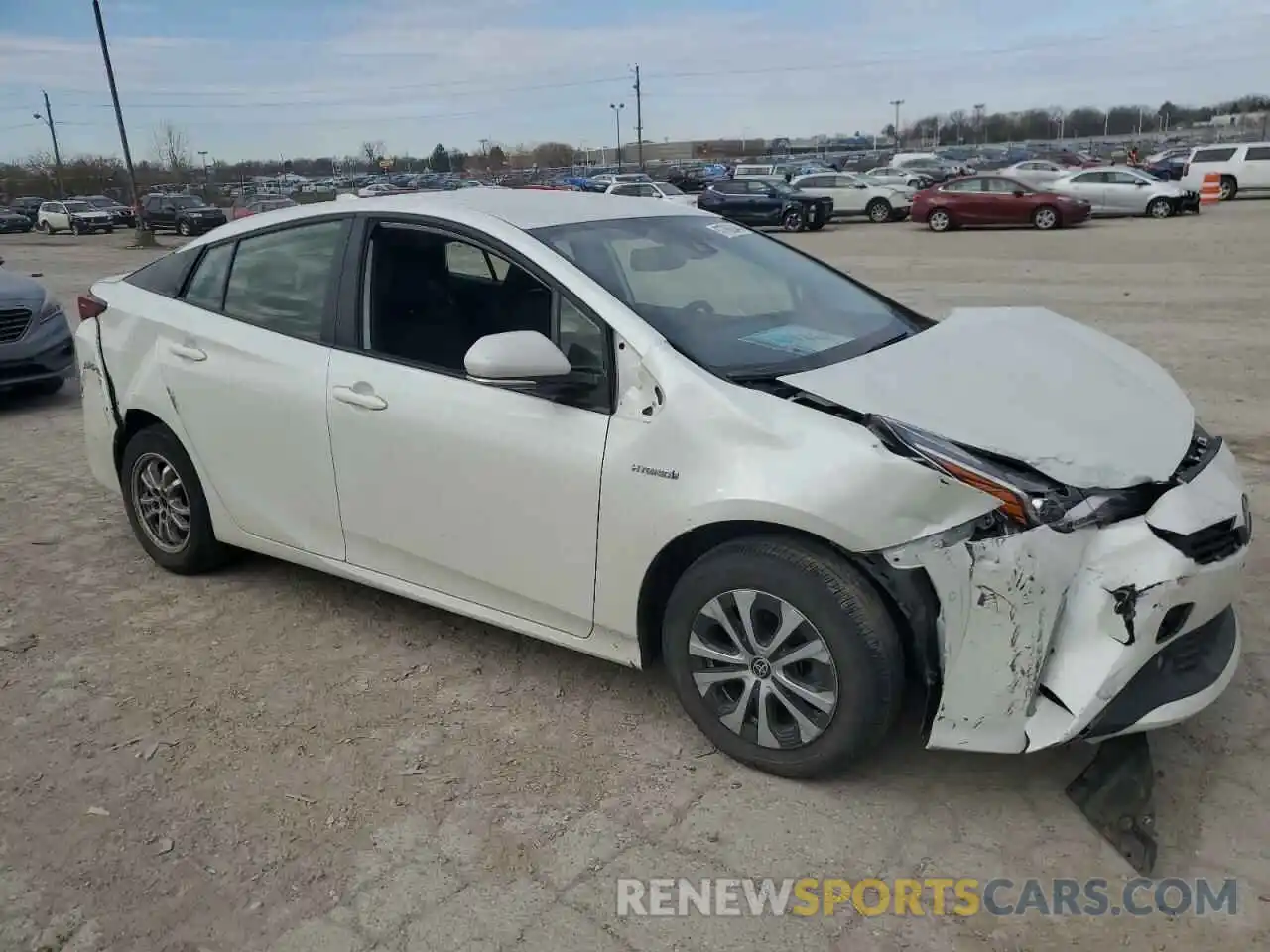 4 Photograph of a damaged car JTDL9RFU5L3014707 TOYOTA PRIUS 2020