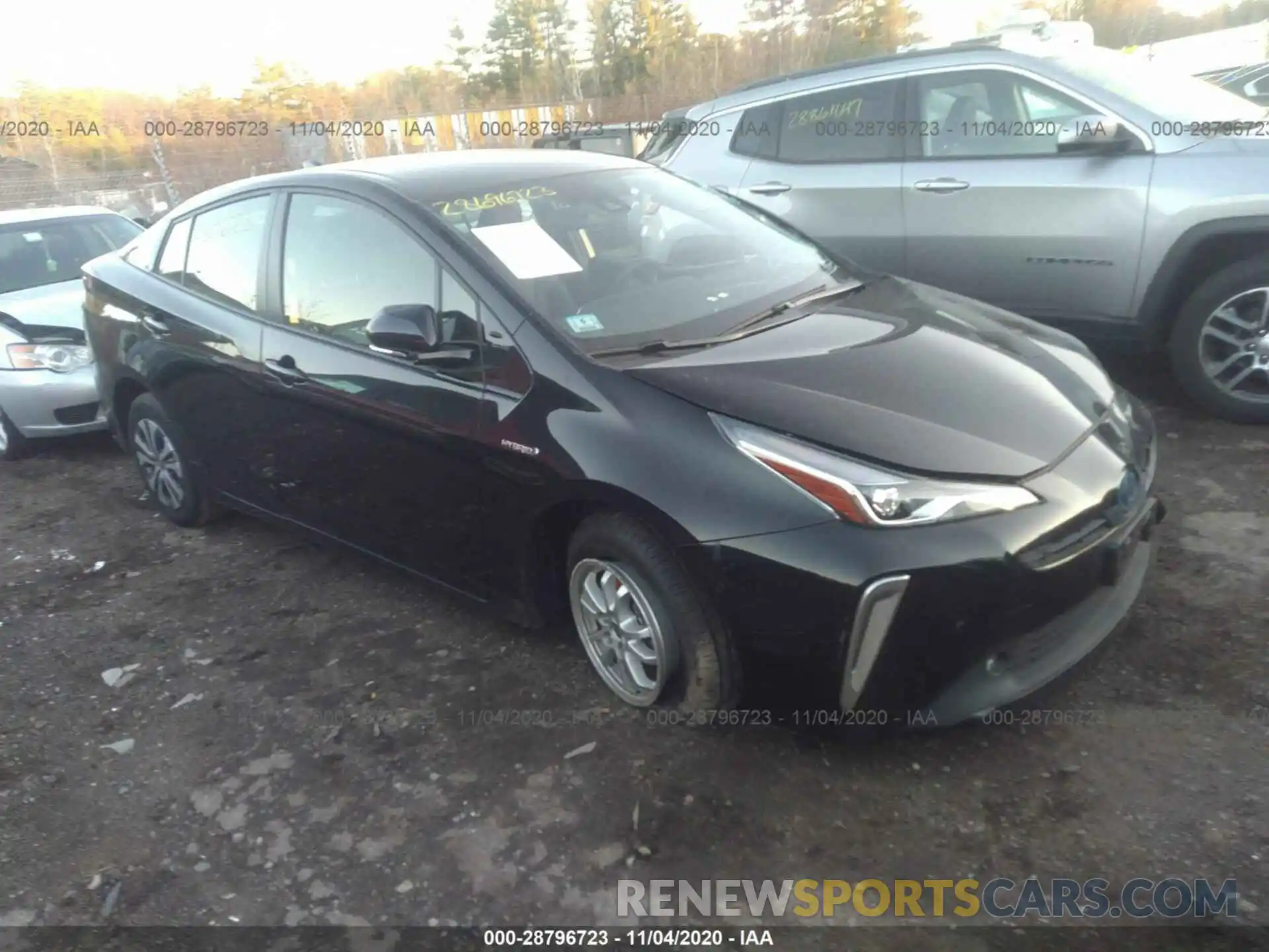 1 Photograph of a damaged car JTDL9RFU5L3015226 TOYOTA PRIUS 2020