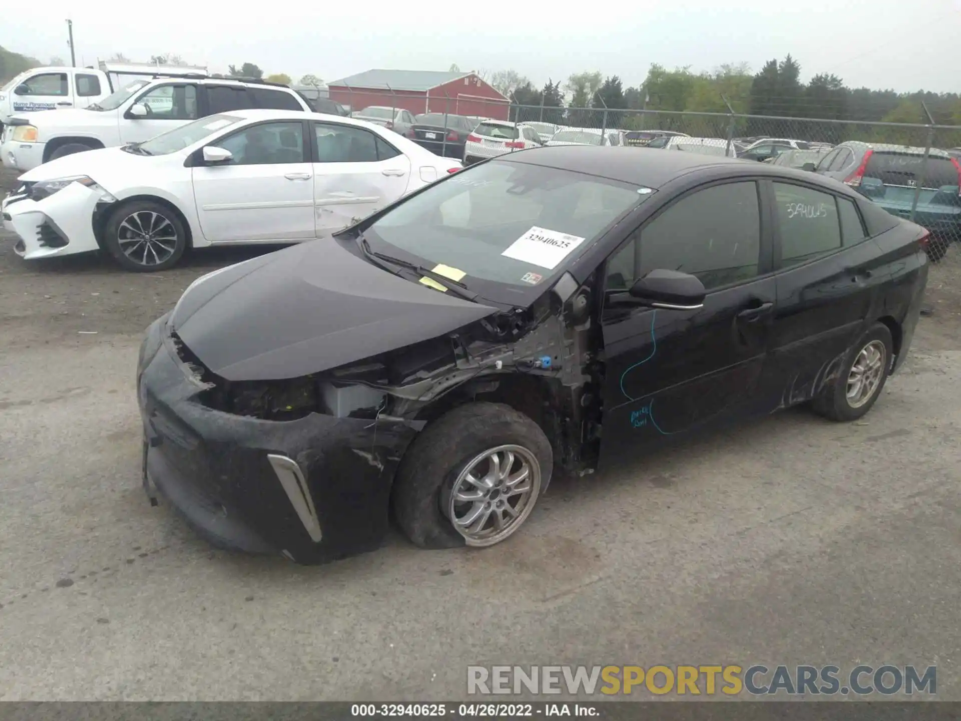 2 Photograph of a damaged car JTDL9RFU5L3015470 TOYOTA PRIUS 2020