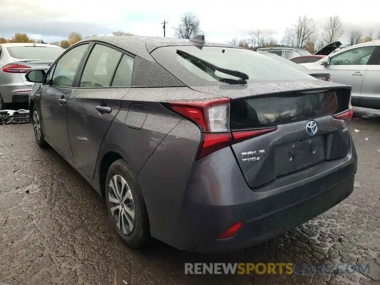 3 Photograph of a damaged car JTDL9RFU5L3016327 TOYOTA PRIUS 2020