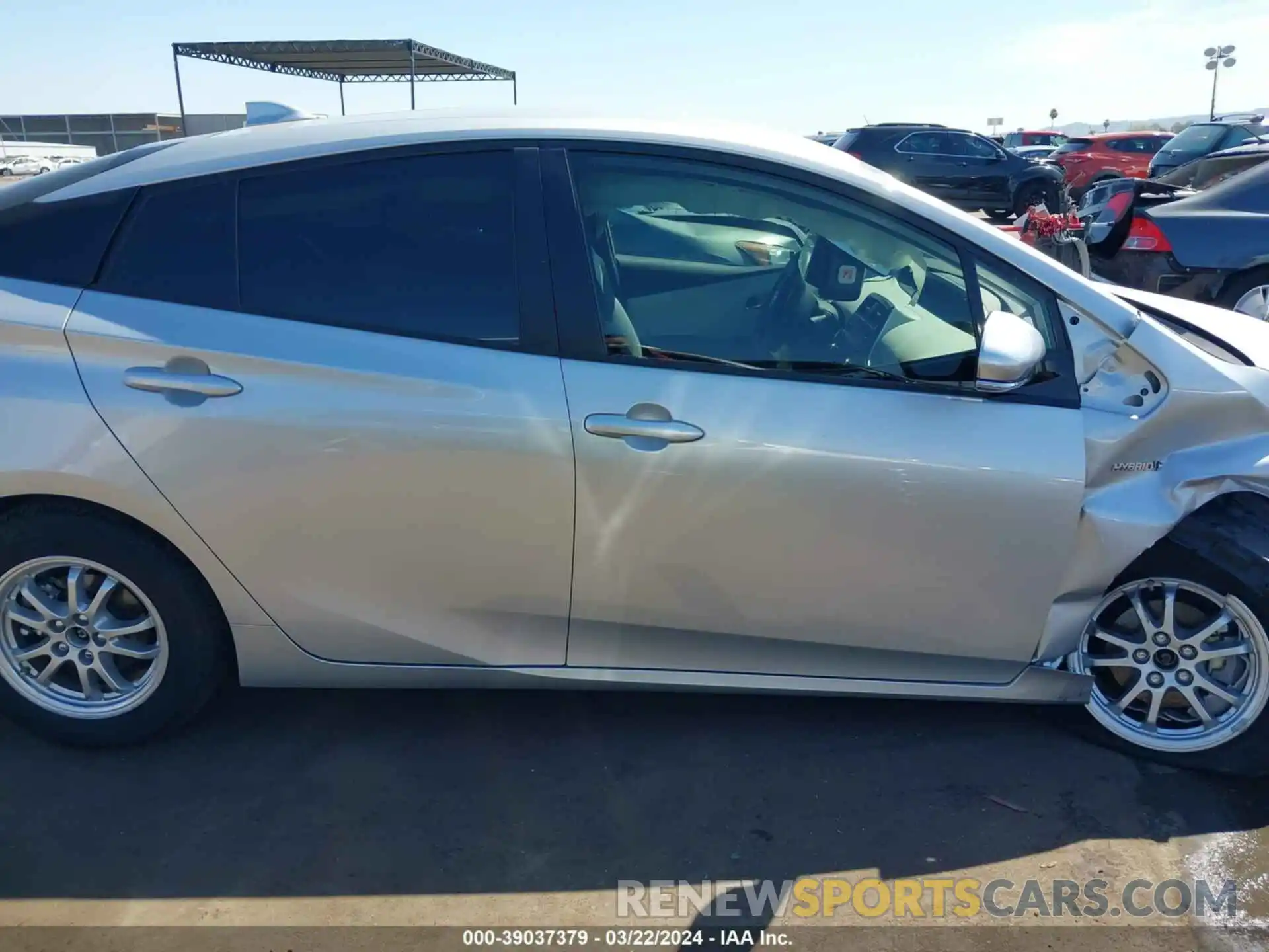 13 Photograph of a damaged car JTDL9RFU5L3017672 TOYOTA PRIUS 2020