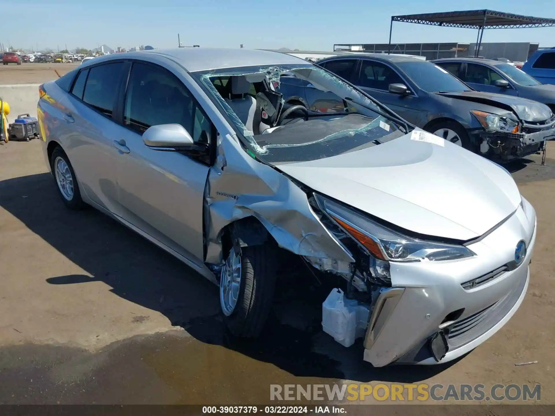 17 Photograph of a damaged car JTDL9RFU5L3017672 TOYOTA PRIUS 2020