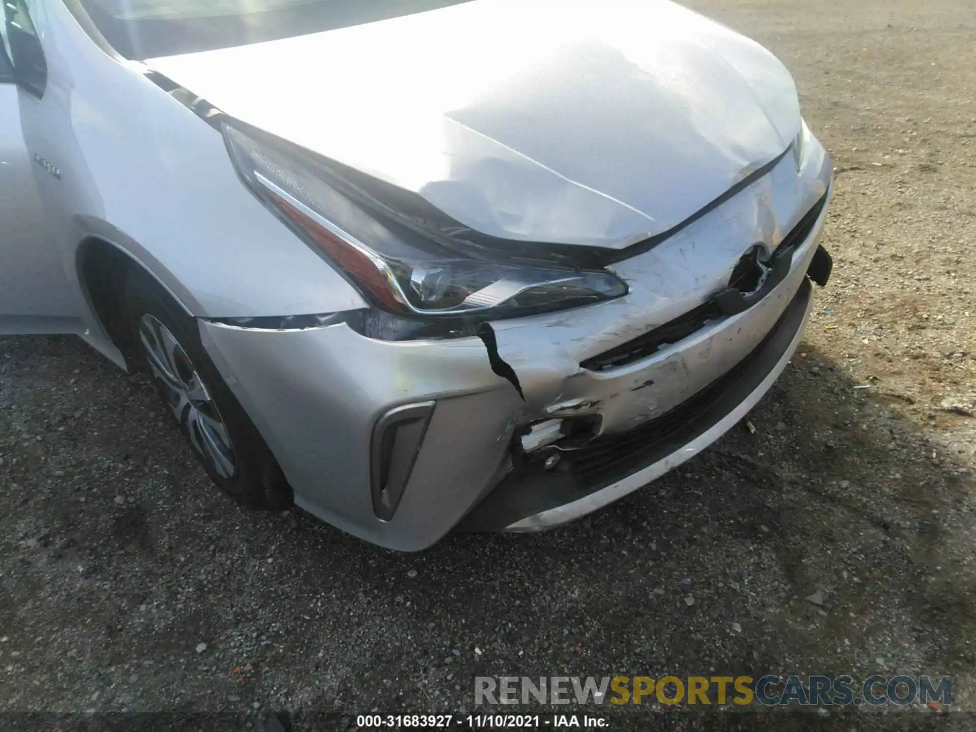 6 Photograph of a damaged car JTDL9RFU5L3019776 TOYOTA PRIUS 2020