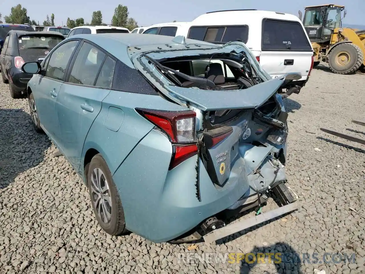 3 Photograph of a damaged car JTDL9RFU5L3021558 TOYOTA PRIUS 2020