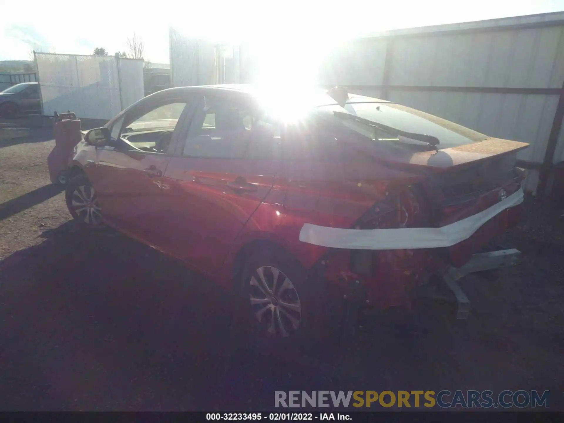 3 Photograph of a damaged car JTDL9RFU5L3021687 TOYOTA PRIUS 2020