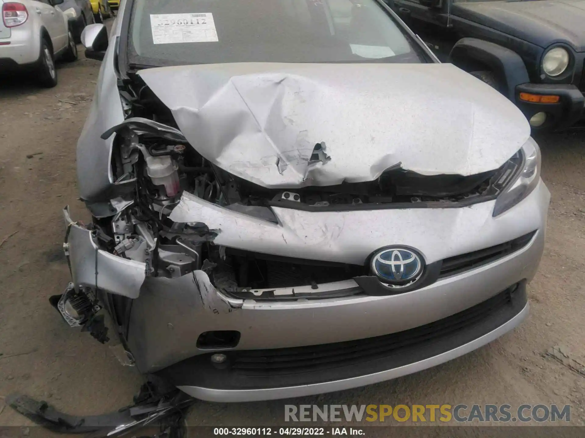 6 Photograph of a damaged car JTDL9RFU5L3022337 TOYOTA PRIUS 2020