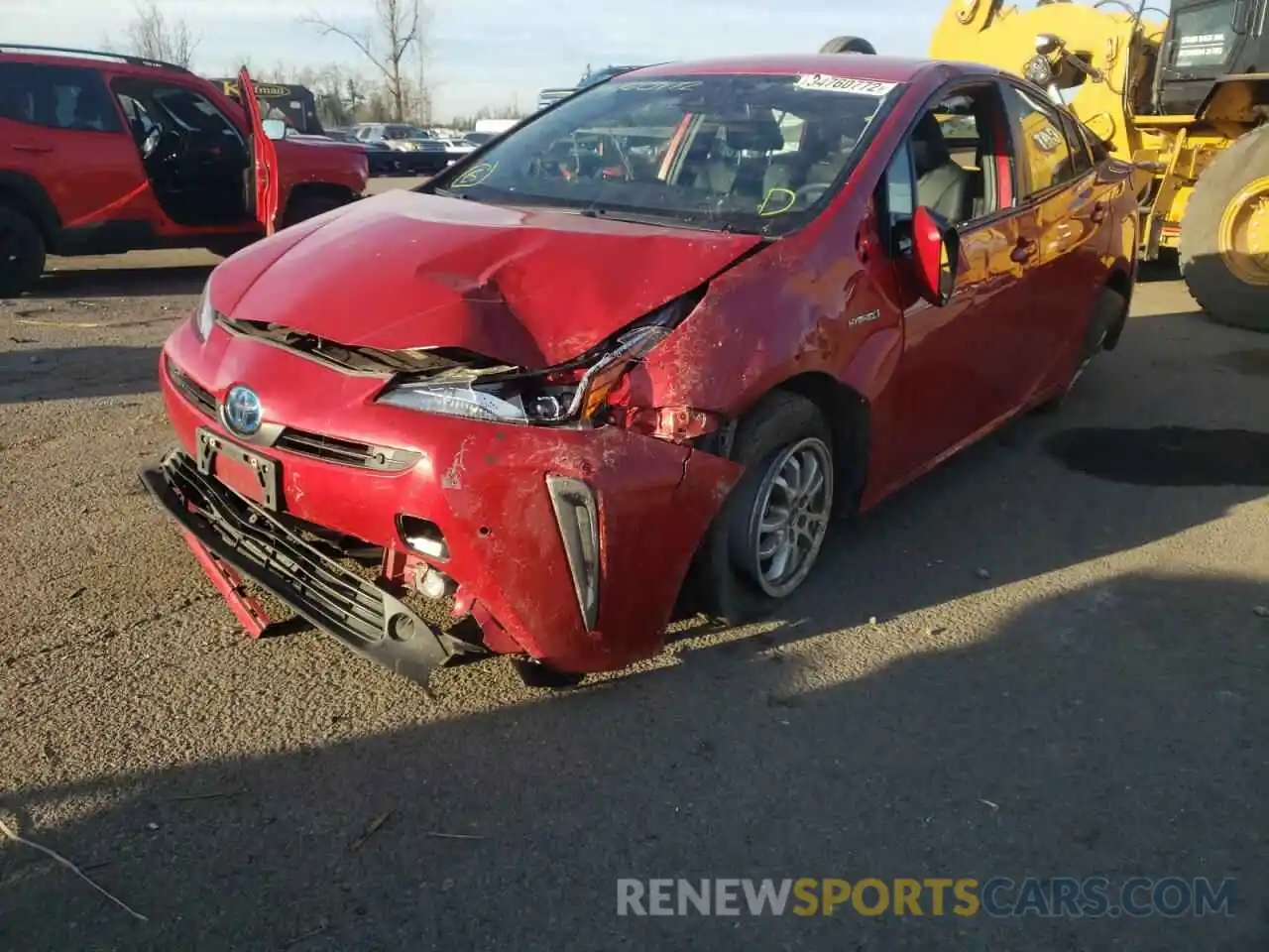 9 Photograph of a damaged car JTDL9RFU6L3014408 TOYOTA PRIUS 2020