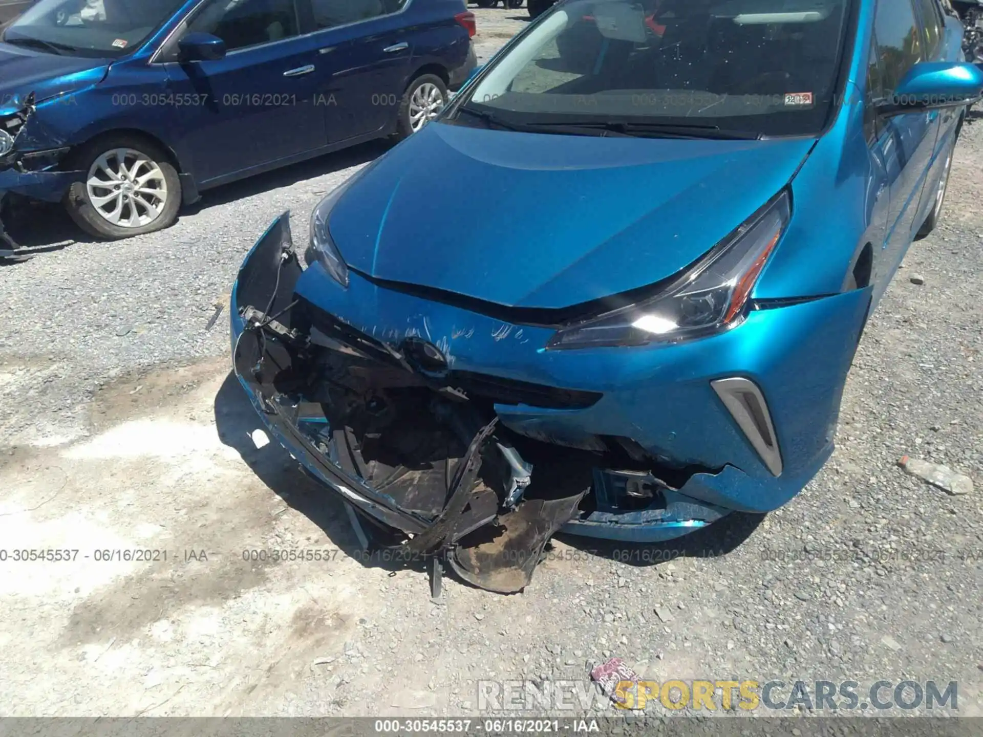 6 Photograph of a damaged car JTDL9RFU6L3015963 TOYOTA PRIUS 2020