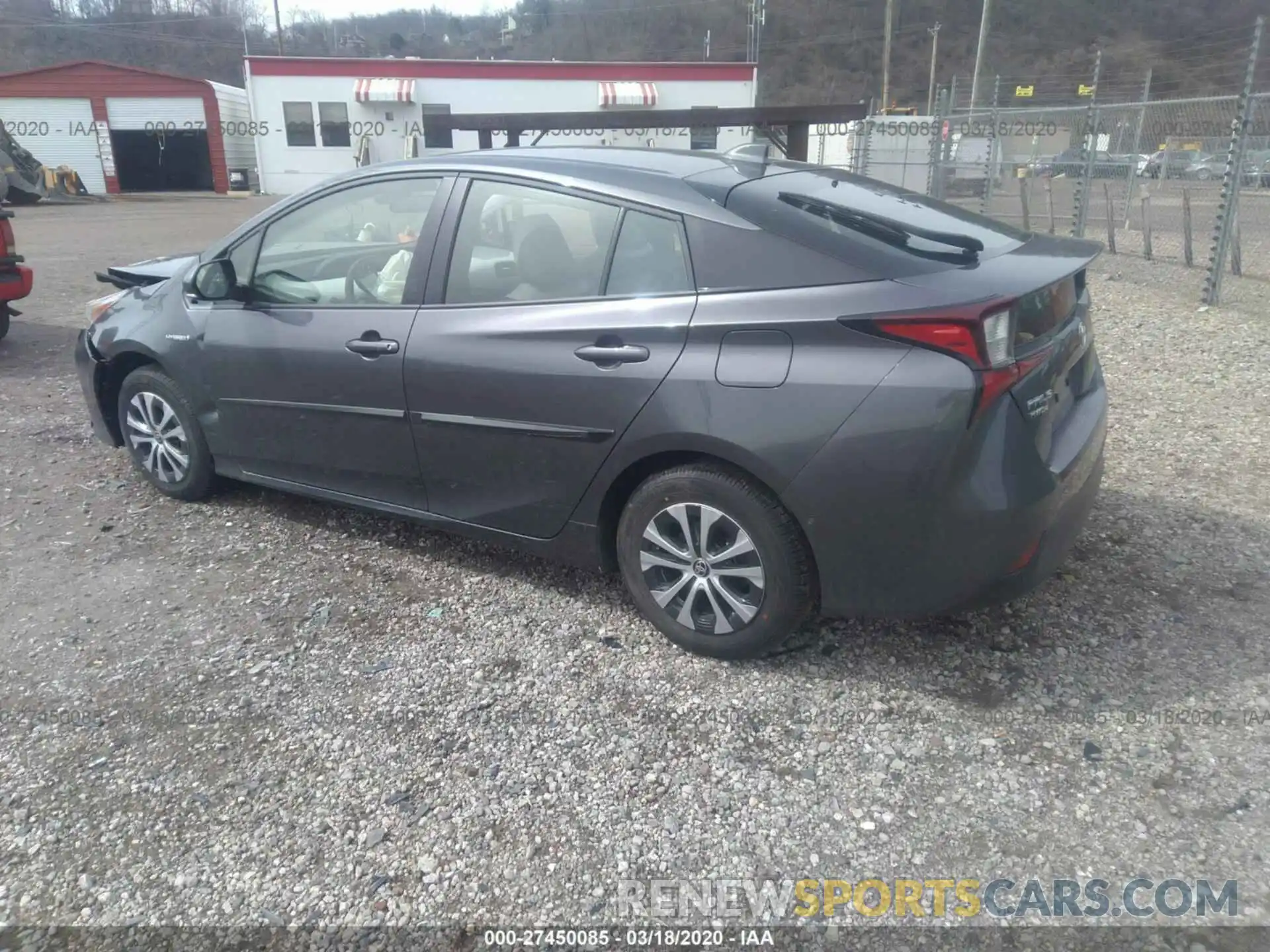 3 Photograph of a damaged car JTDL9RFU6L3015980 TOYOTA PRIUS 2020