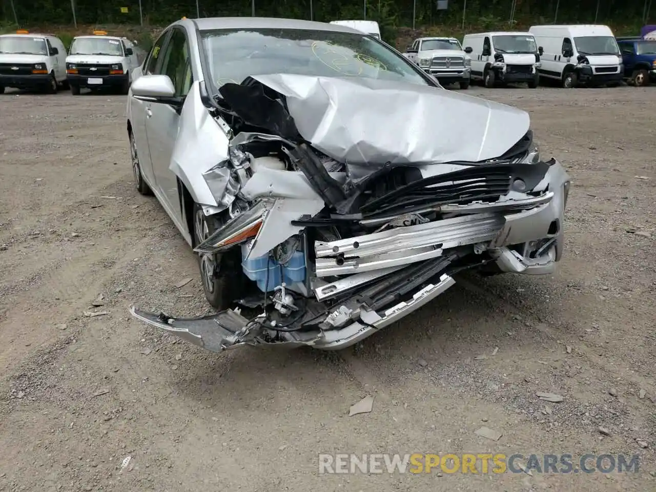 9 Photograph of a damaged car JTDL9RFU7L3014062 TOYOTA PRIUS 2020