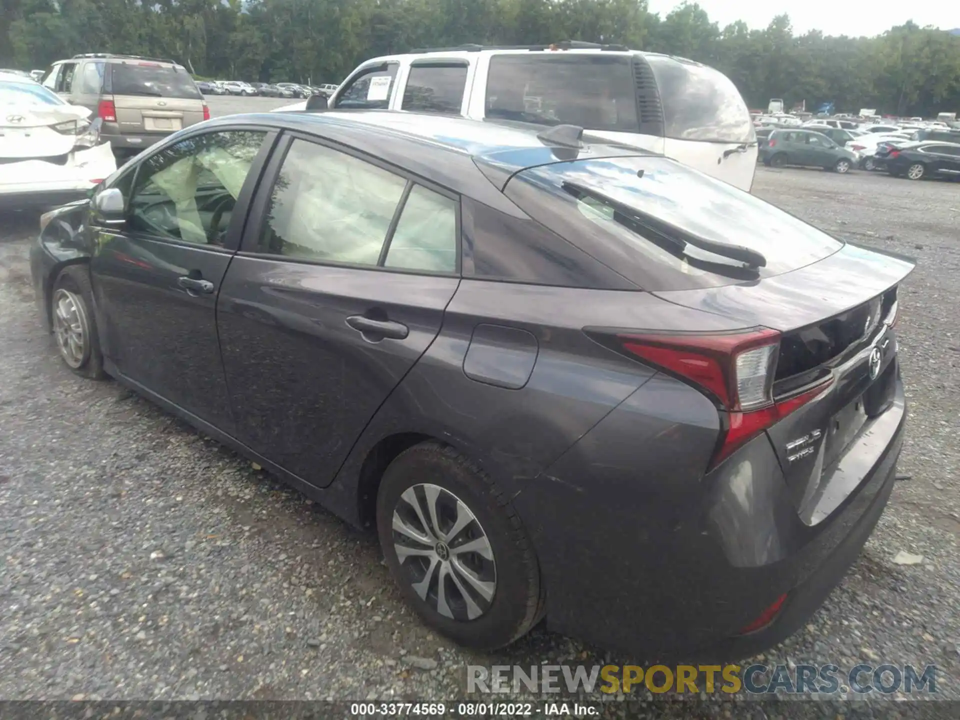 3 Photograph of a damaged car JTDL9RFU7L3014241 TOYOTA PRIUS 2020