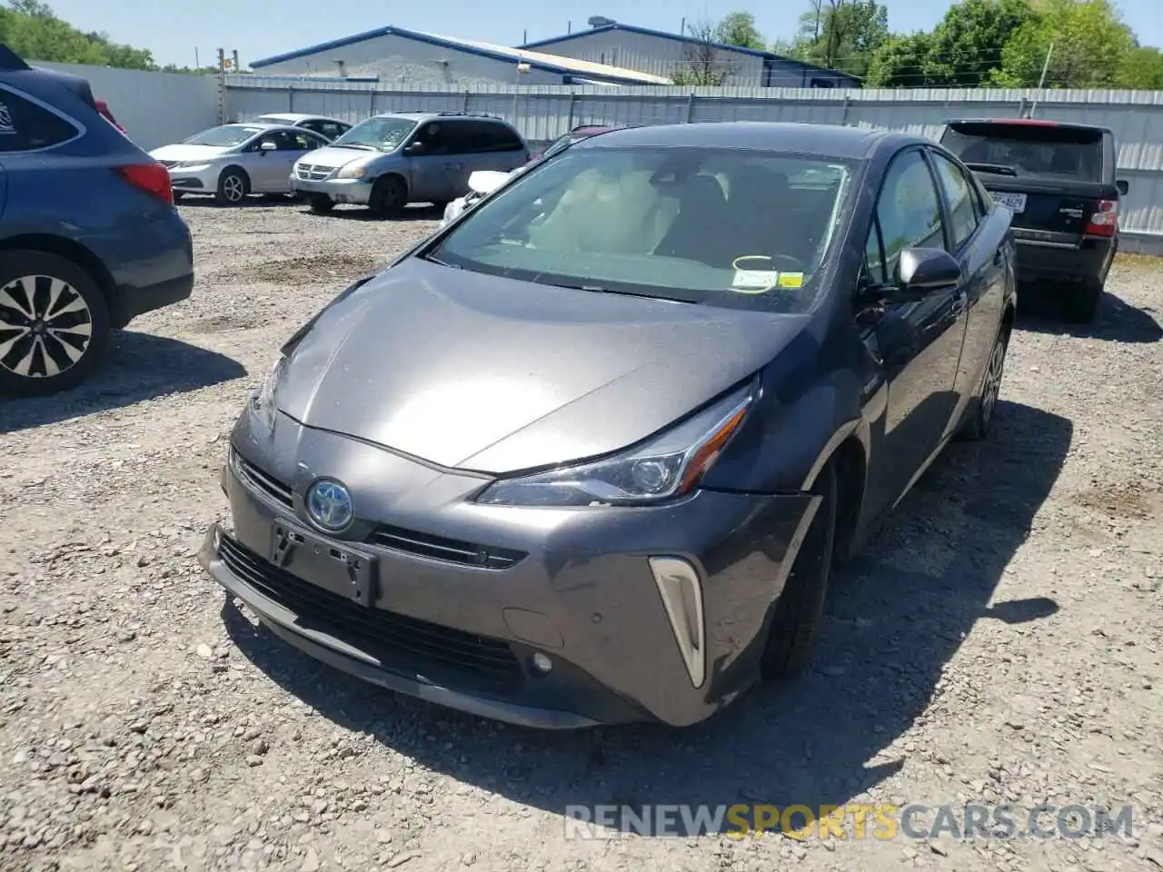 2 Photograph of a damaged car JTDL9RFU7L3015213 TOYOTA PRIUS 2020