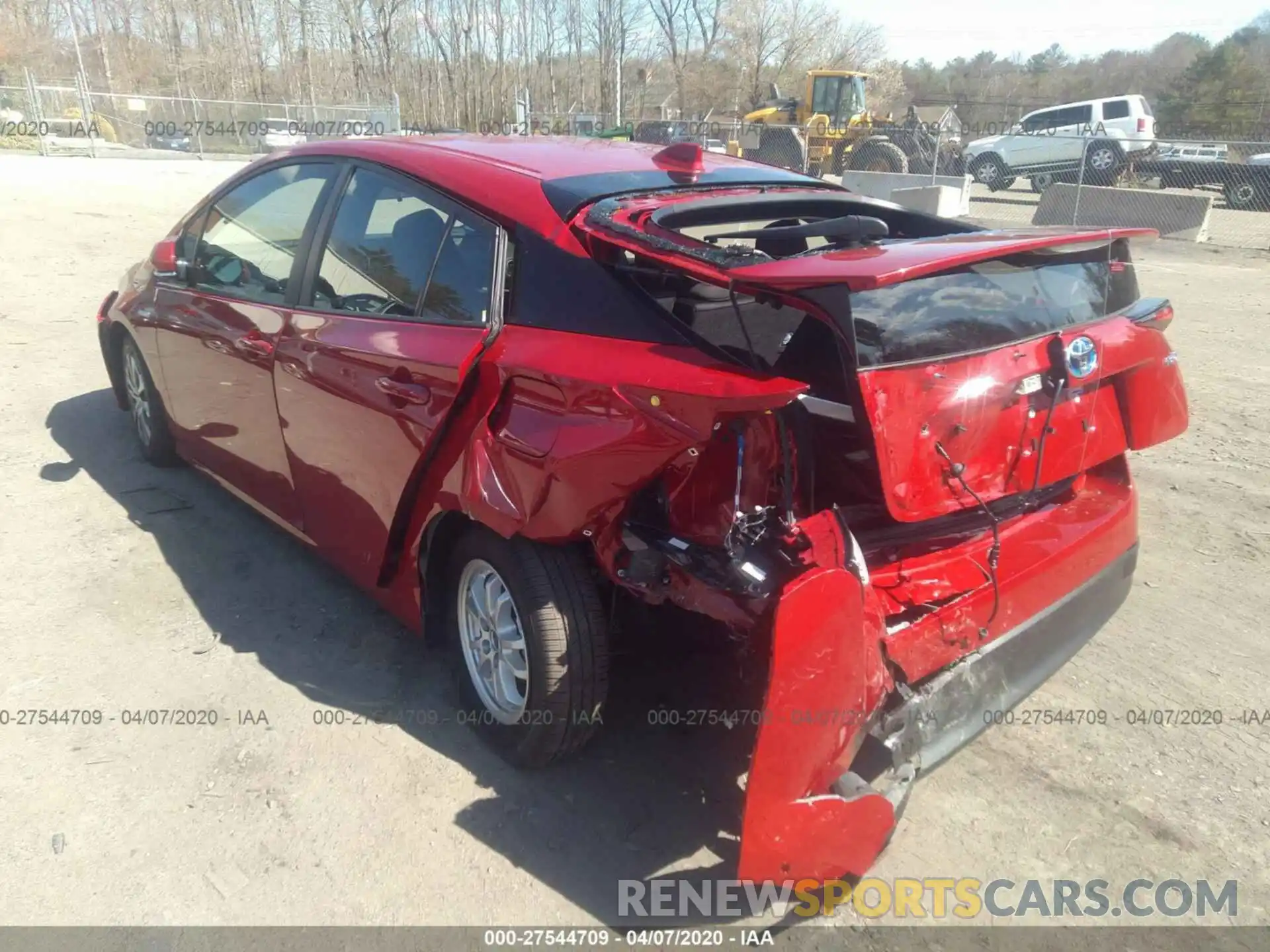 3 Photograph of a damaged car JTDL9RFU7L3015695 TOYOTA PRIUS 2020