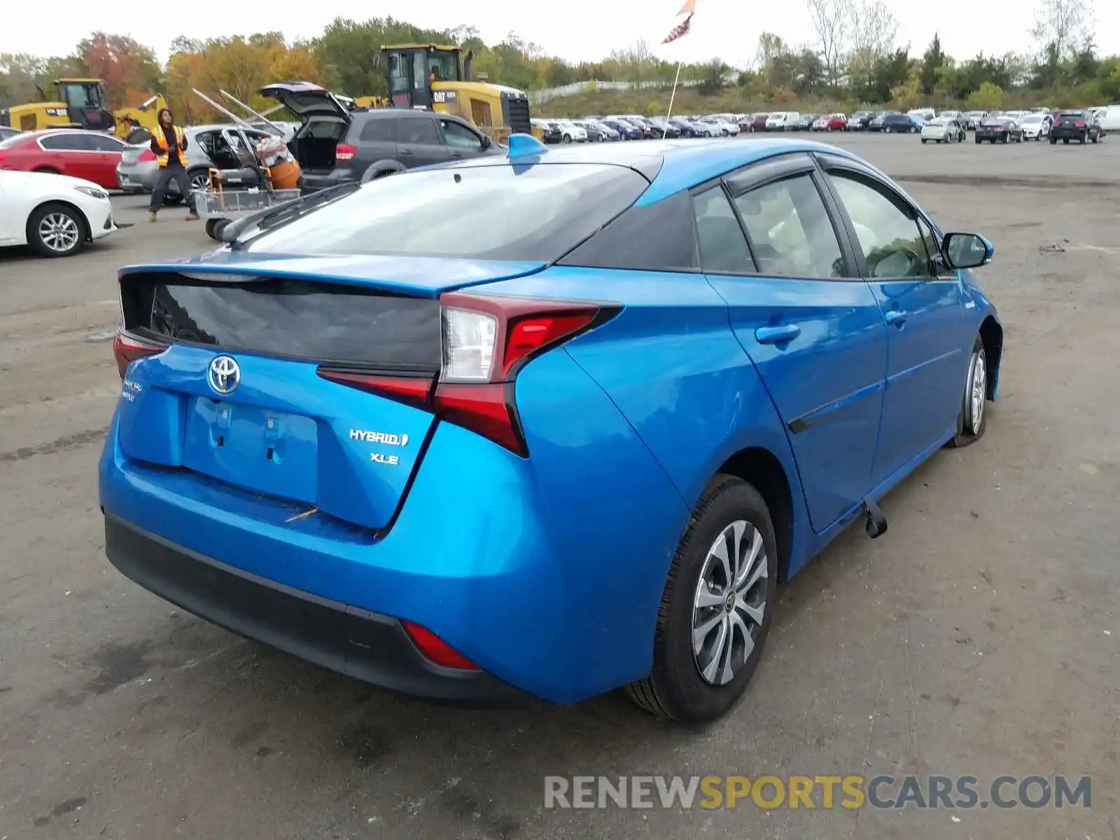 4 Photograph of a damaged car JTDL9RFU7L3015728 TOYOTA PRIUS 2020