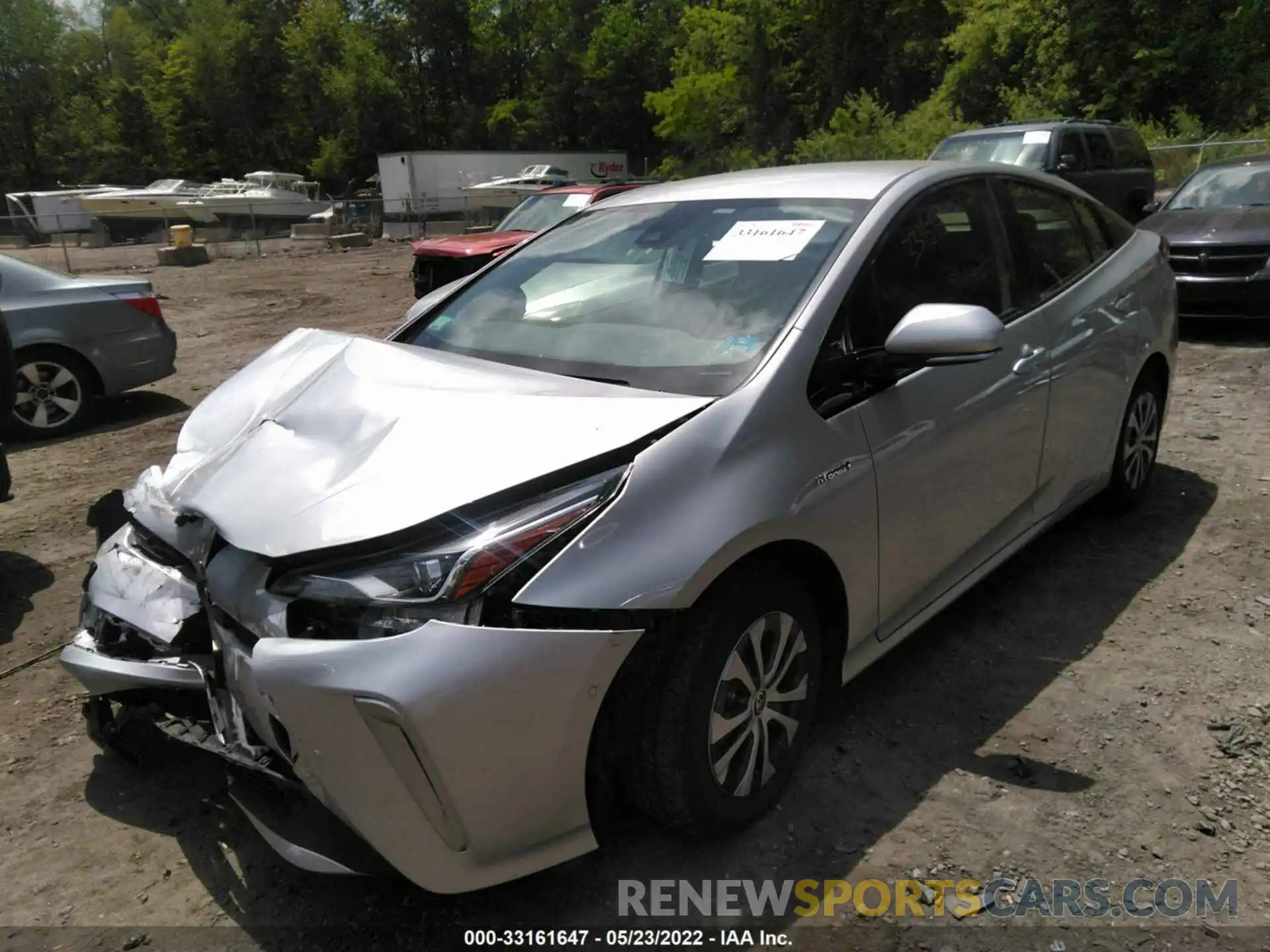 2 Photograph of a damaged car JTDL9RFU7L3015888 TOYOTA PRIUS 2020