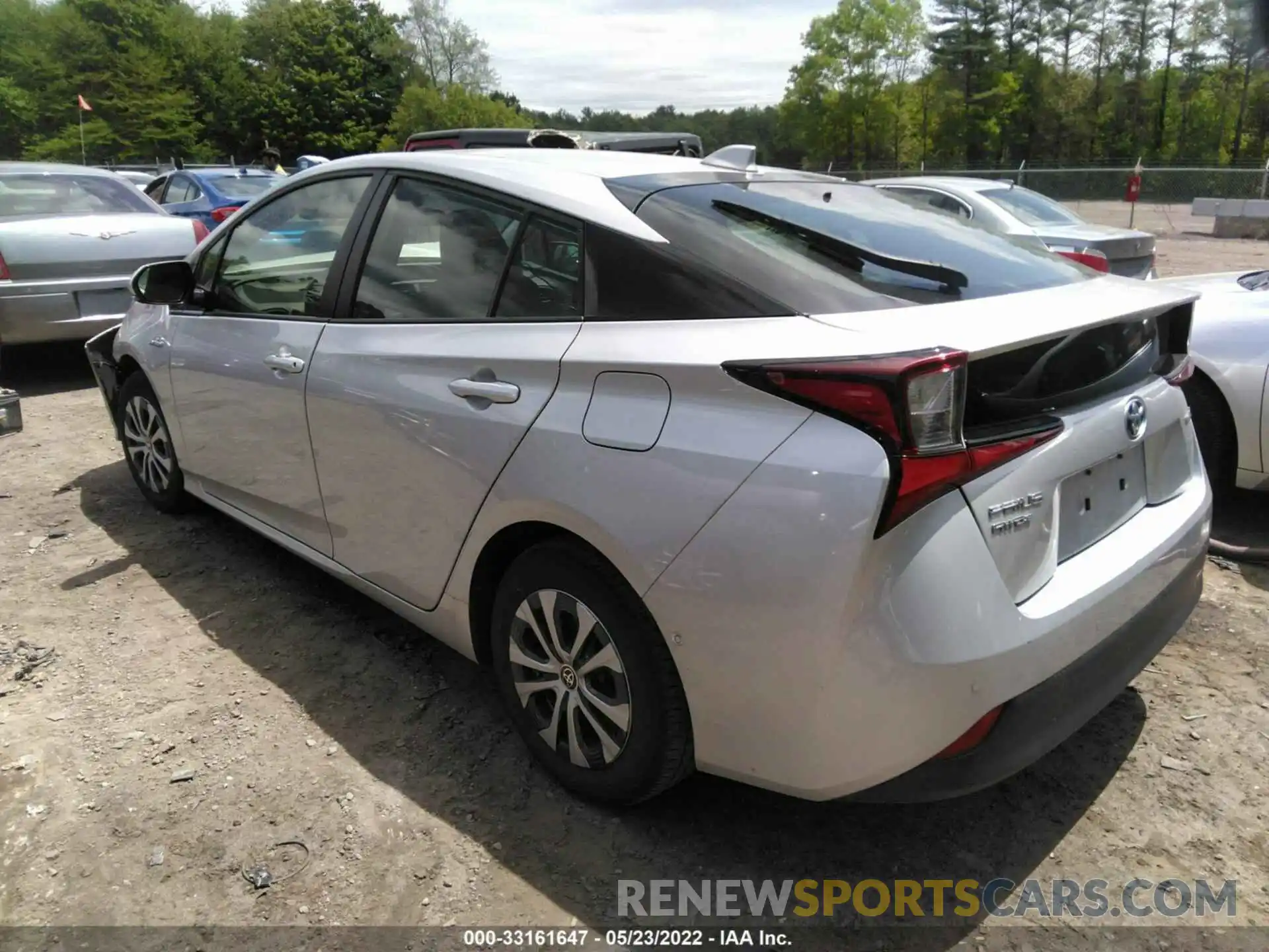 3 Photograph of a damaged car JTDL9RFU7L3015888 TOYOTA PRIUS 2020