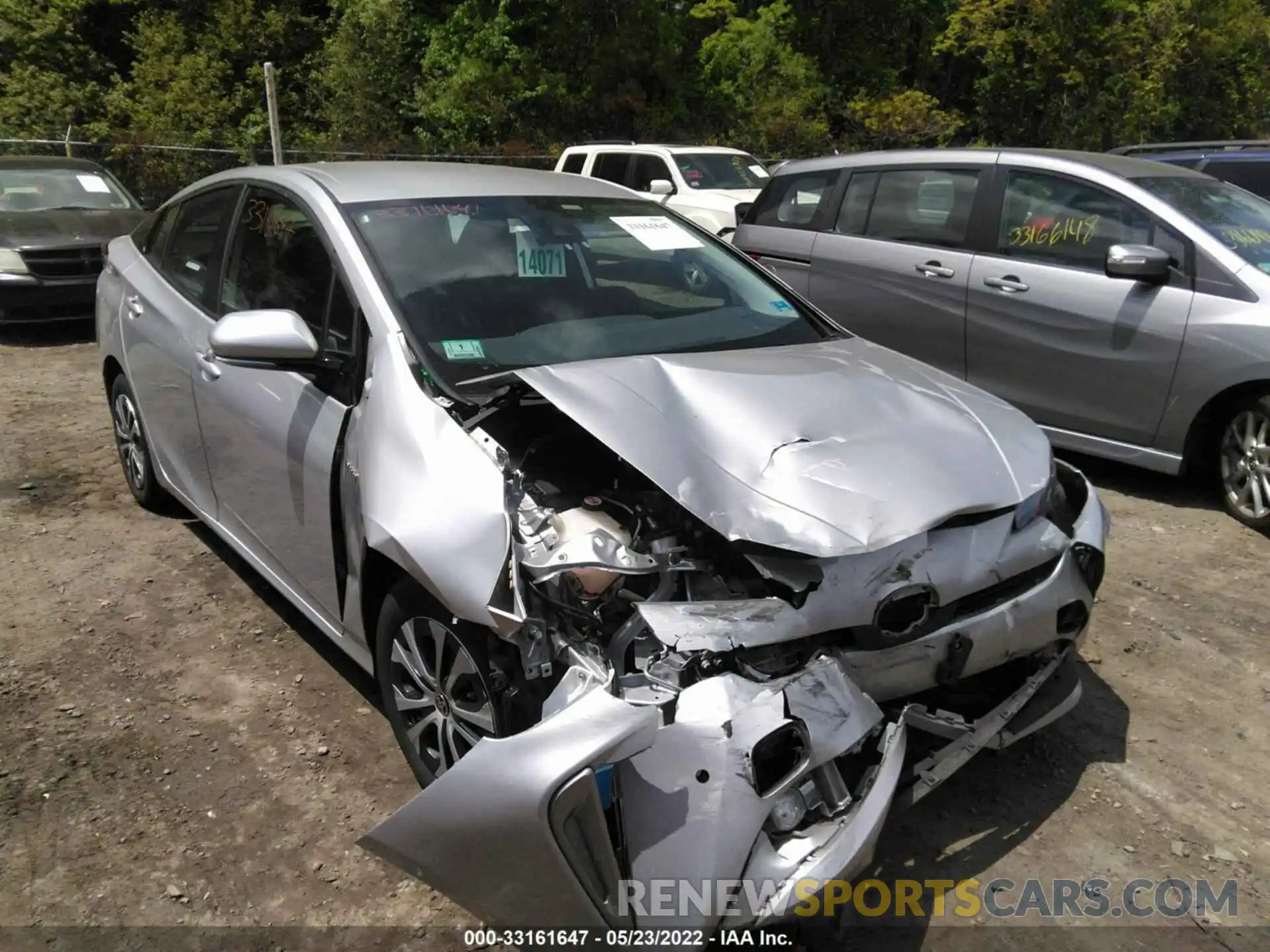 6 Photograph of a damaged car JTDL9RFU7L3015888 TOYOTA PRIUS 2020