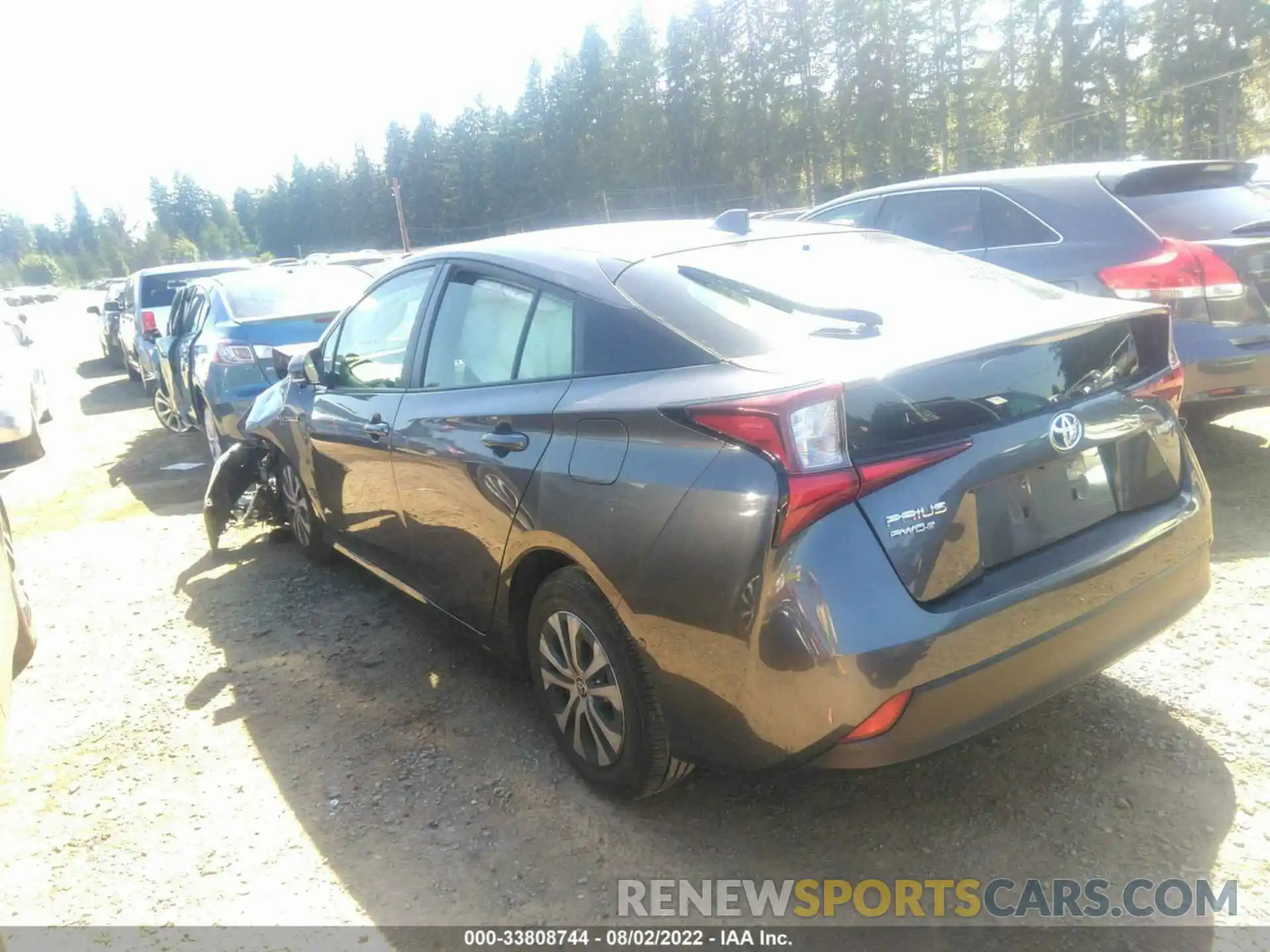 3 Photograph of a damaged car JTDL9RFU7L3016331 TOYOTA PRIUS 2020