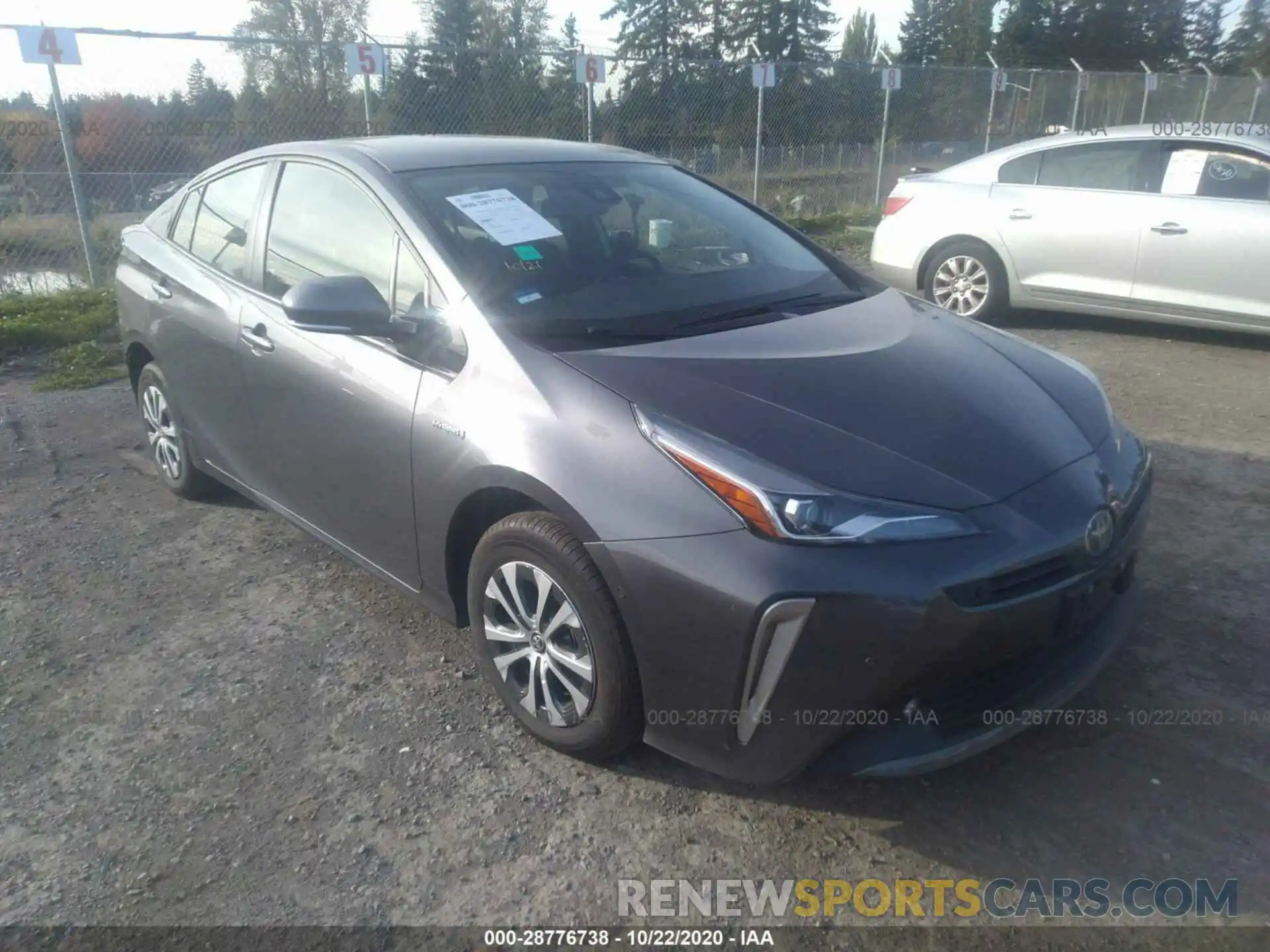 1 Photograph of a damaged car JTDL9RFU7L3016457 TOYOTA PRIUS 2020