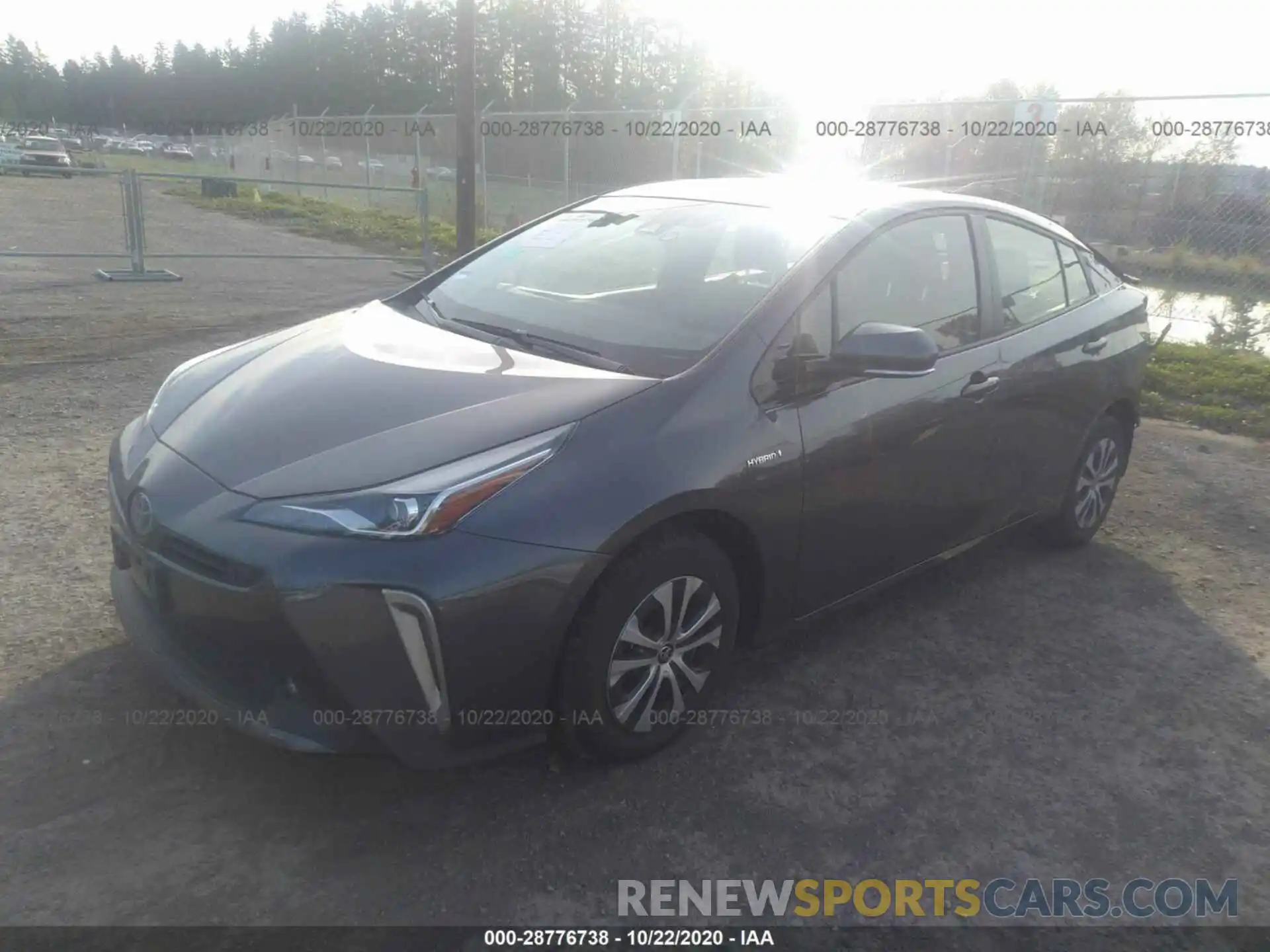 2 Photograph of a damaged car JTDL9RFU7L3016457 TOYOTA PRIUS 2020