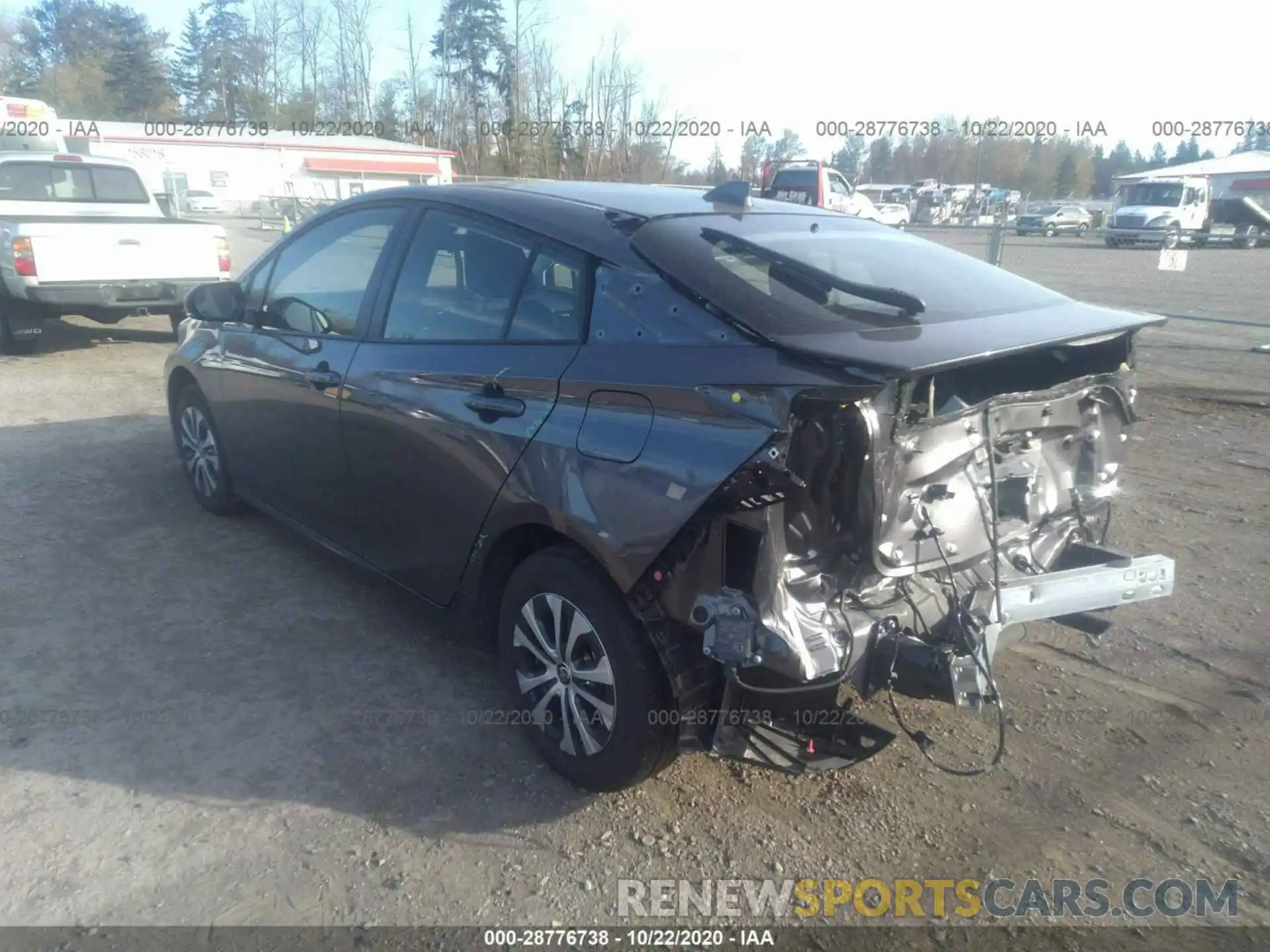 3 Photograph of a damaged car JTDL9RFU7L3016457 TOYOTA PRIUS 2020