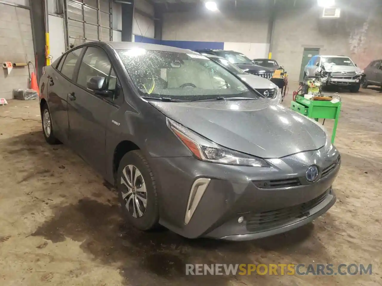 1 Photograph of a damaged car JTDL9RFU7L3018998 TOYOTA PRIUS 2020