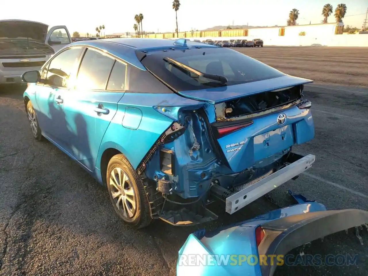 3 Photograph of a damaged car JTDL9RFU7L3019875 TOYOTA PRIUS 2020