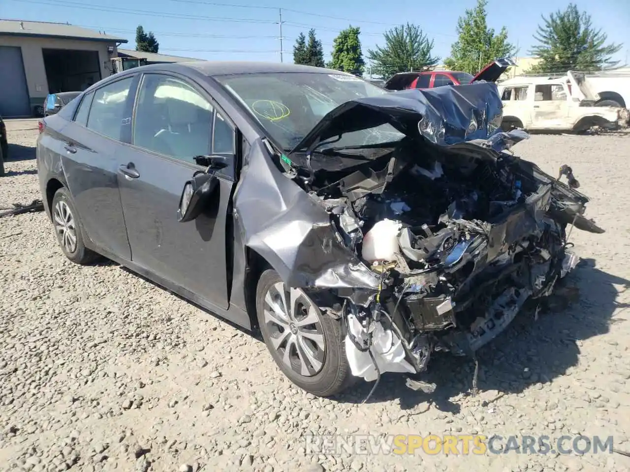 1 Photograph of a damaged car JTDL9RFU7L3020699 TOYOTA PRIUS 2020