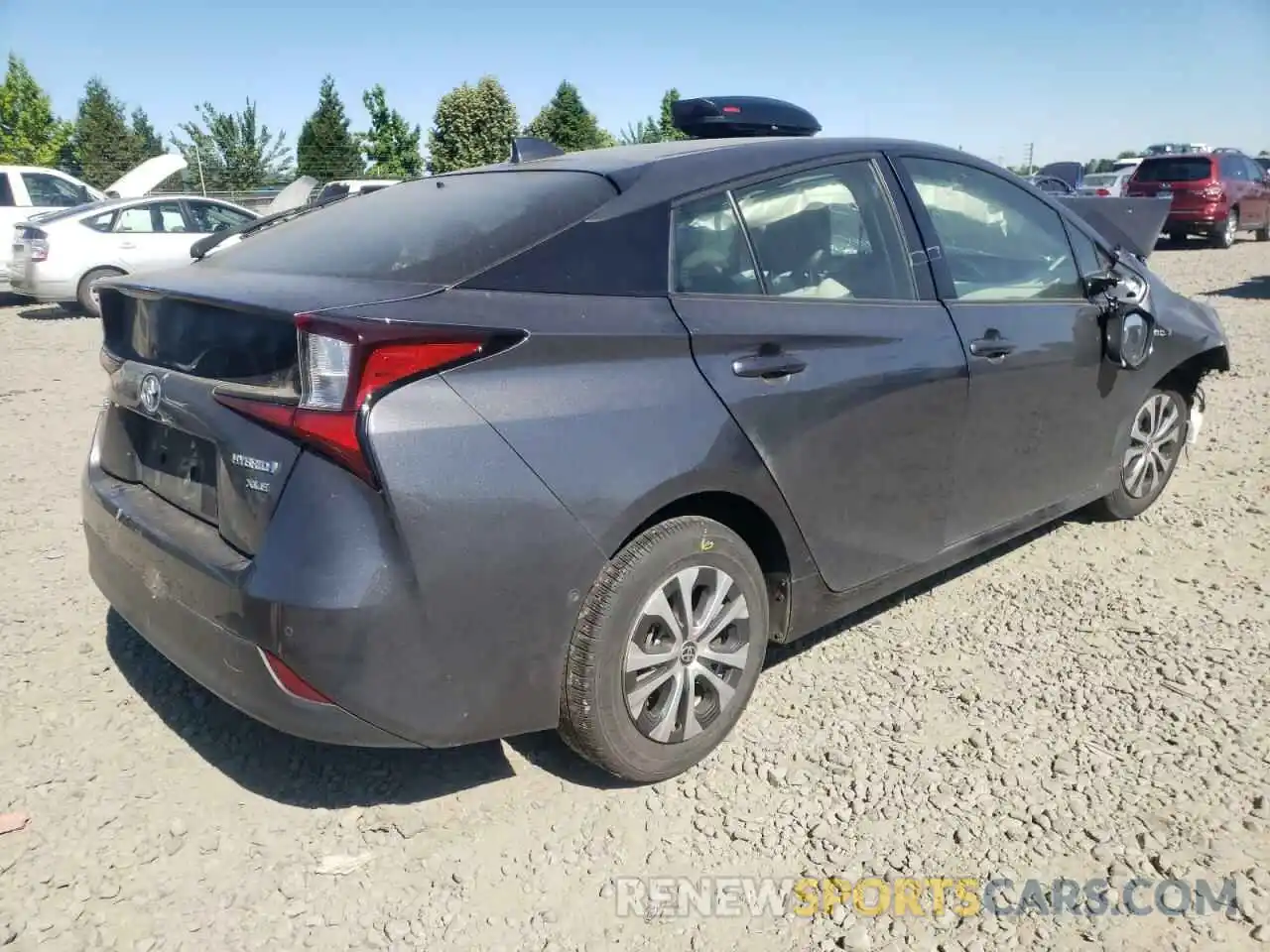 4 Photograph of a damaged car JTDL9RFU7L3020699 TOYOTA PRIUS 2020