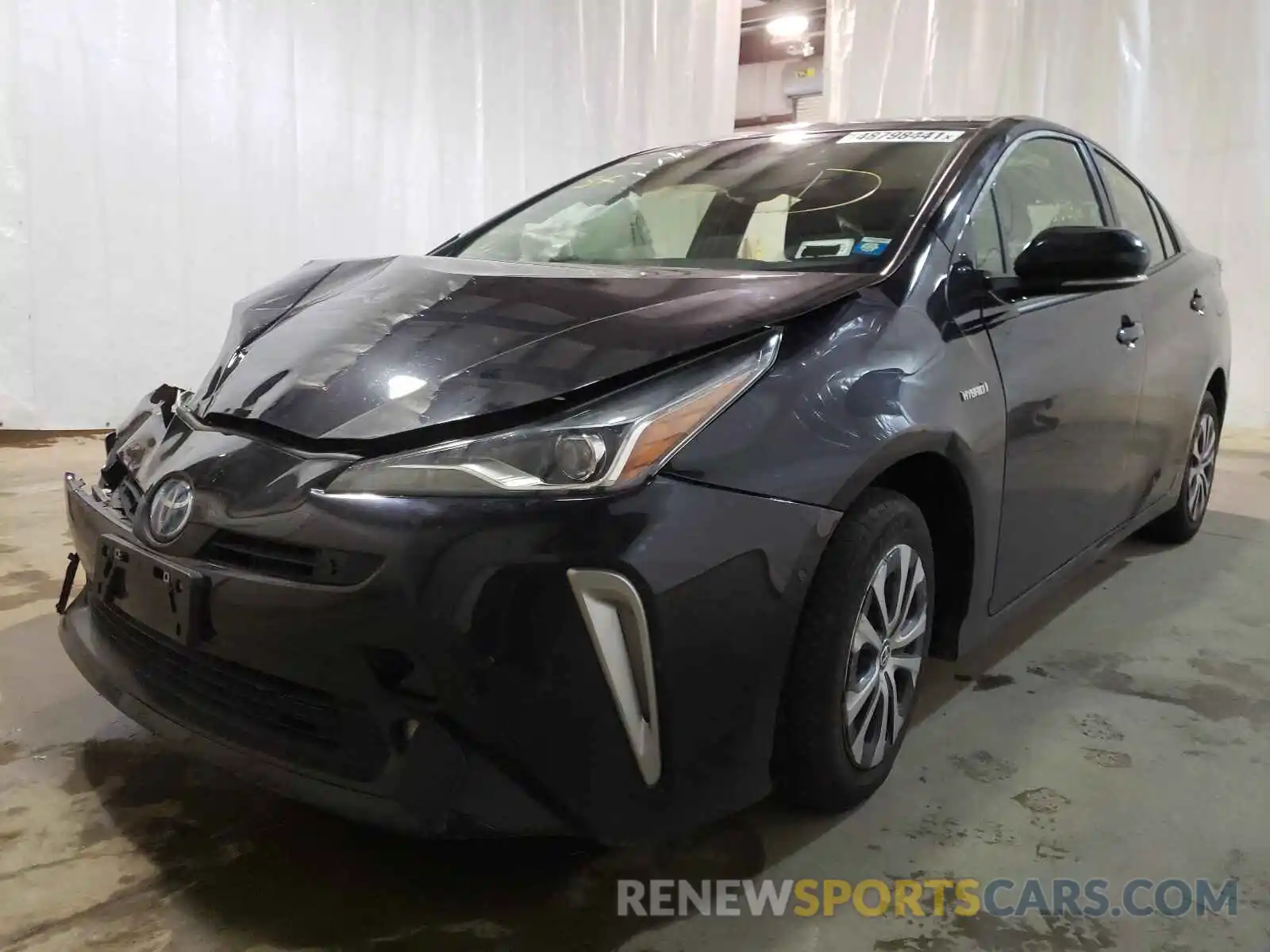 2 Photograph of a damaged car JTDL9RFU7L3020833 TOYOTA PRIUS 2020