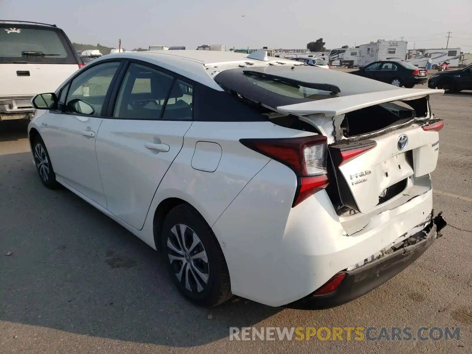 3 Photograph of a damaged car JTDL9RFU8L3014359 TOYOTA PRIUS 2020