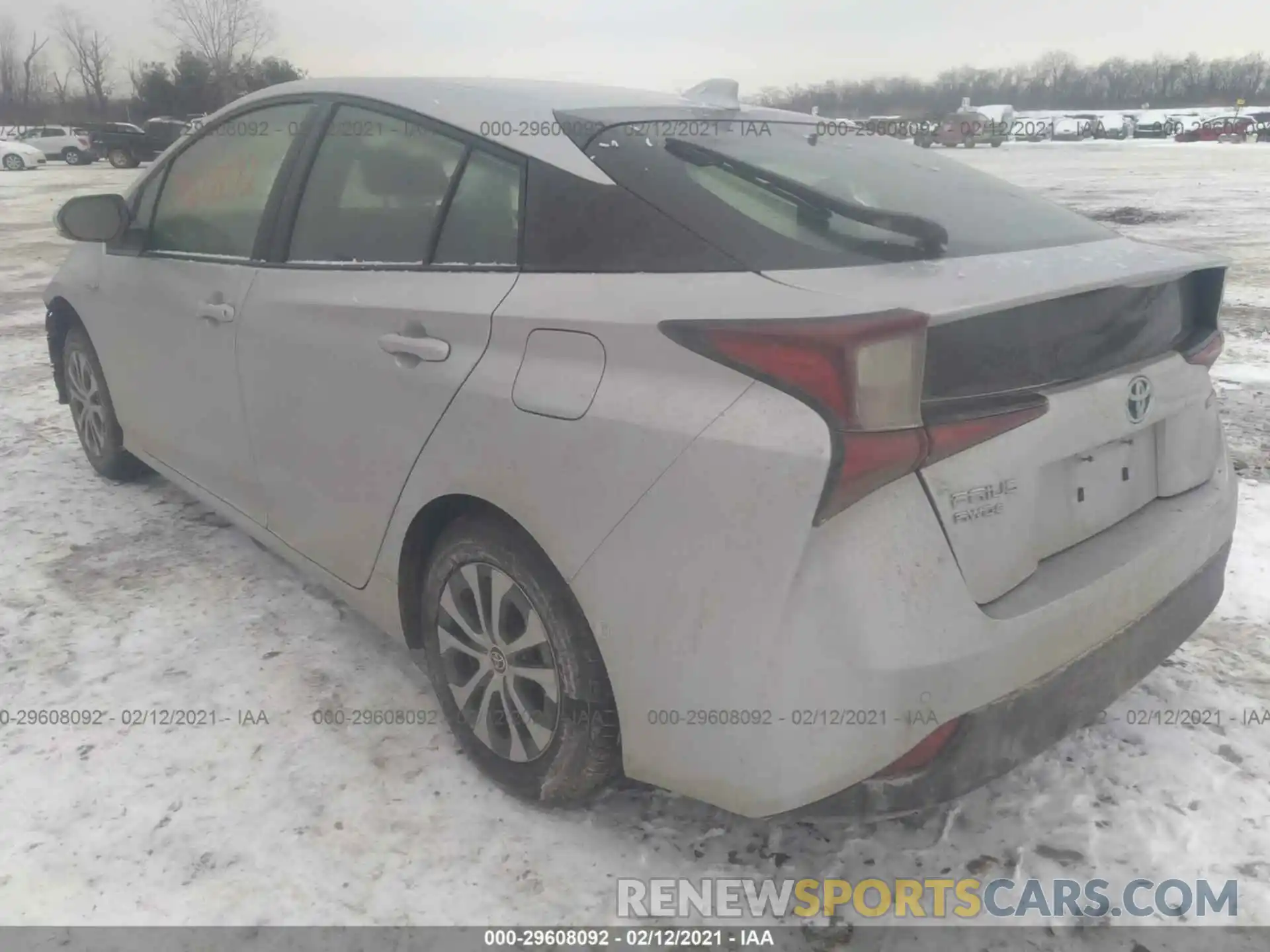 3 Photograph of a damaged car JTDL9RFU8L3015916 TOYOTA PRIUS 2020