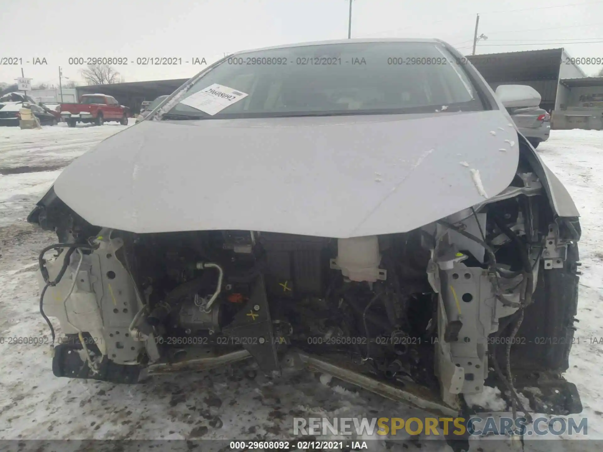 6 Photograph of a damaged car JTDL9RFU8L3015916 TOYOTA PRIUS 2020