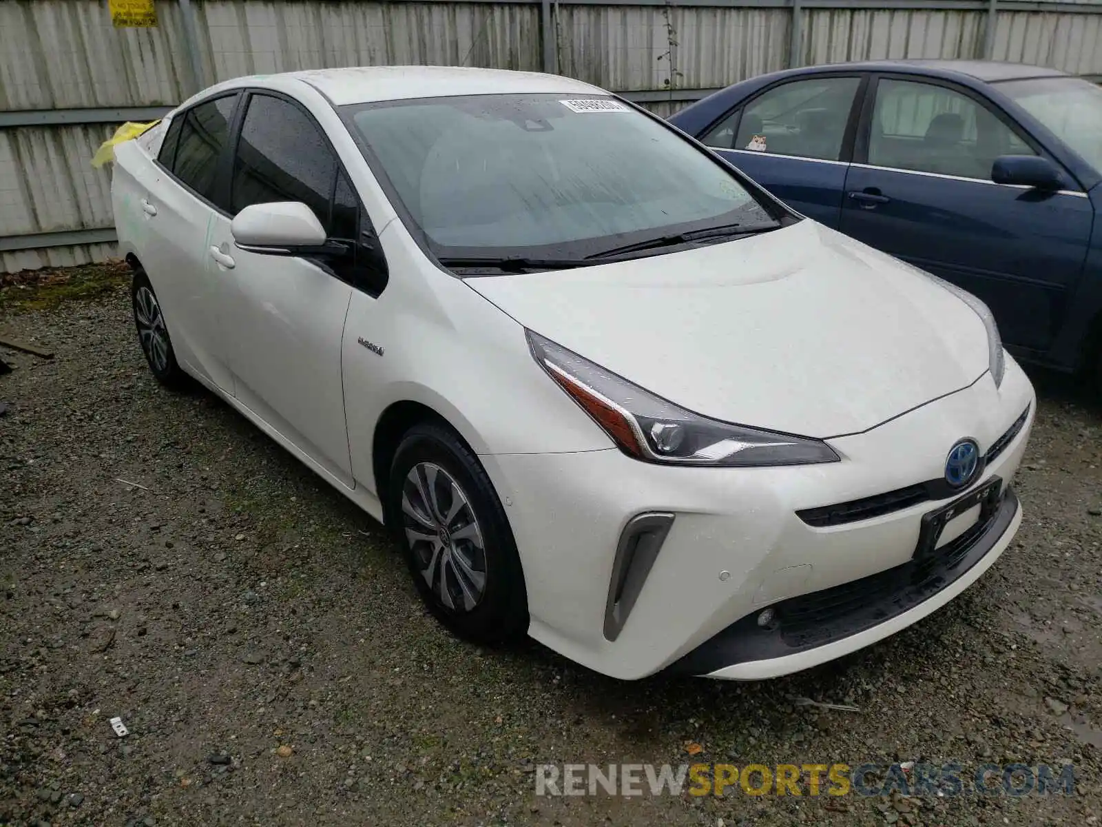 1 Photograph of a damaged car JTDL9RFU8L3017410 TOYOTA PRIUS 2020