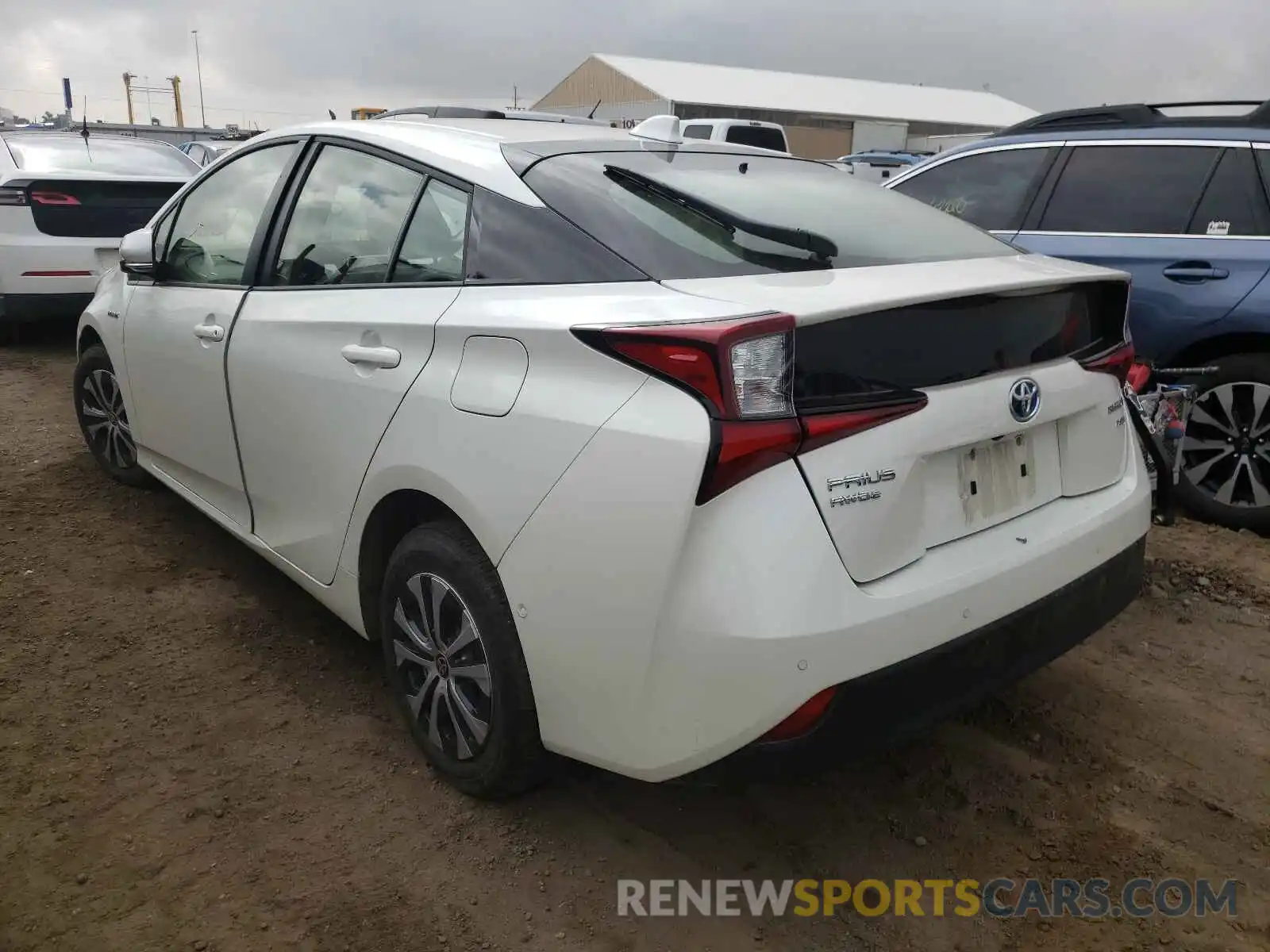 3 Photograph of a damaged car JTDL9RFU8L3017911 TOYOTA PRIUS 2020