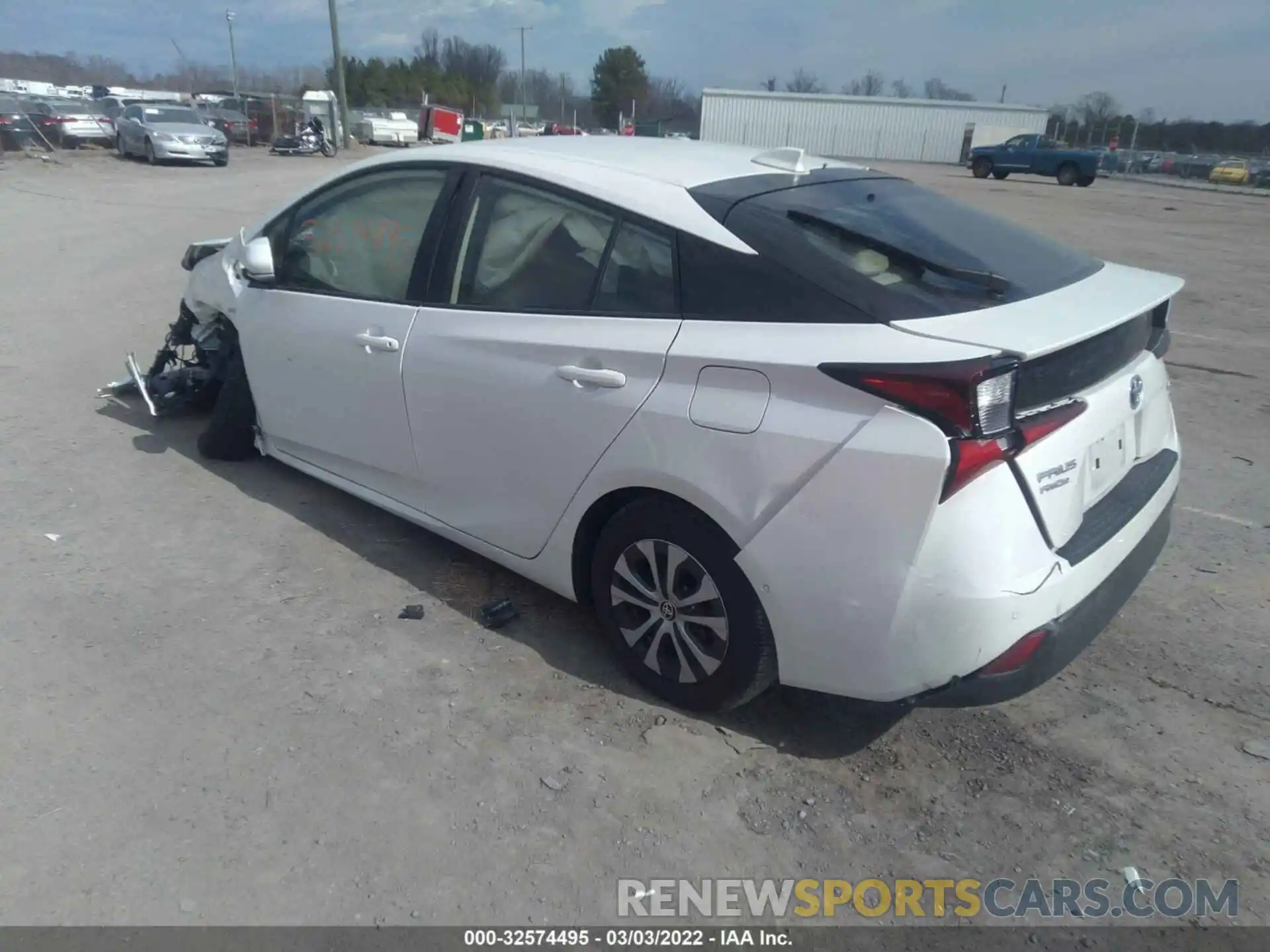 3 Photograph of a damaged car JTDL9RFU8L3017939 TOYOTA PRIUS 2020