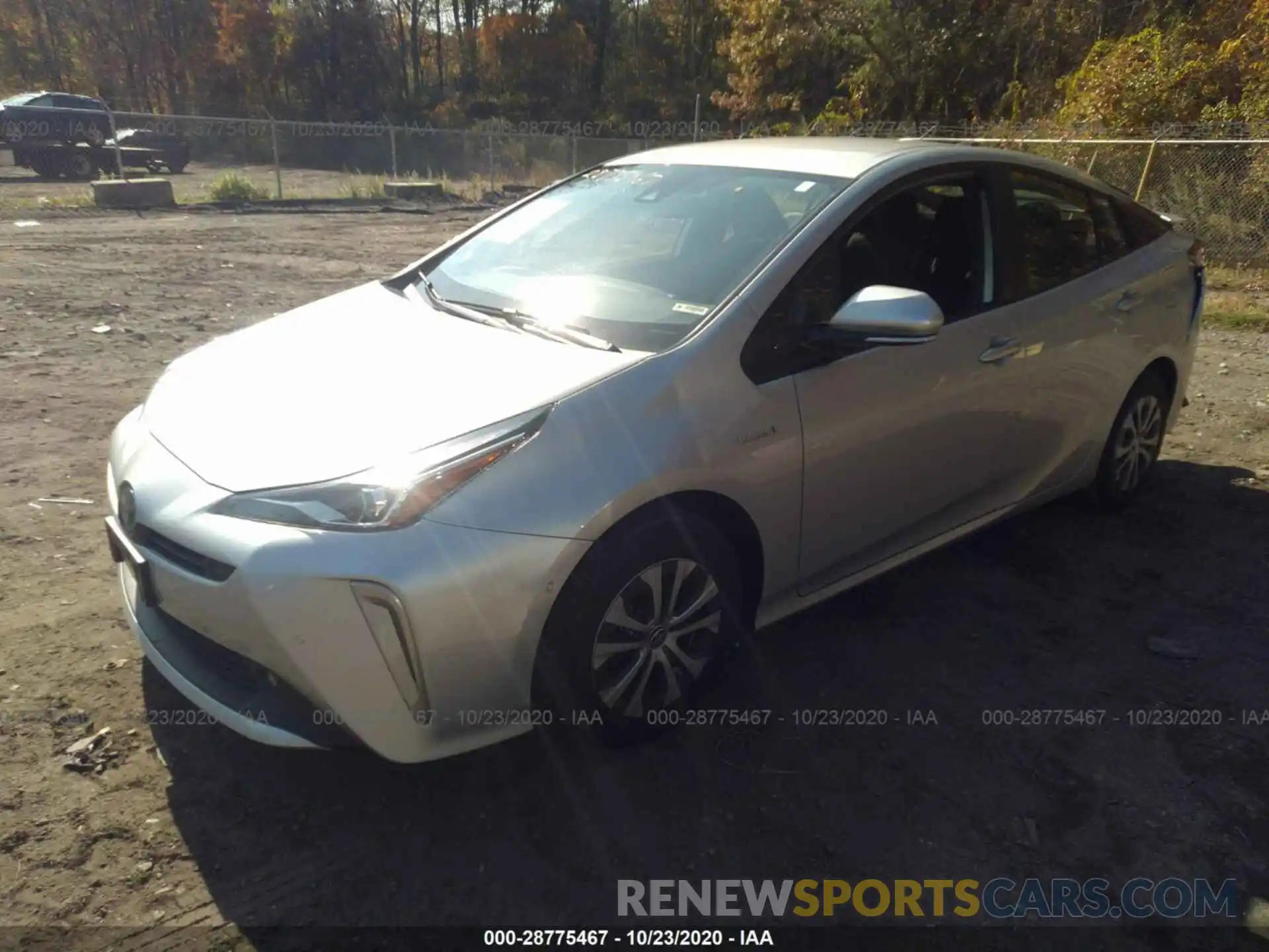 2 Фотография поврежденного автомобиля JTDL9RFU8L3020646 TOYOTA PRIUS 2020