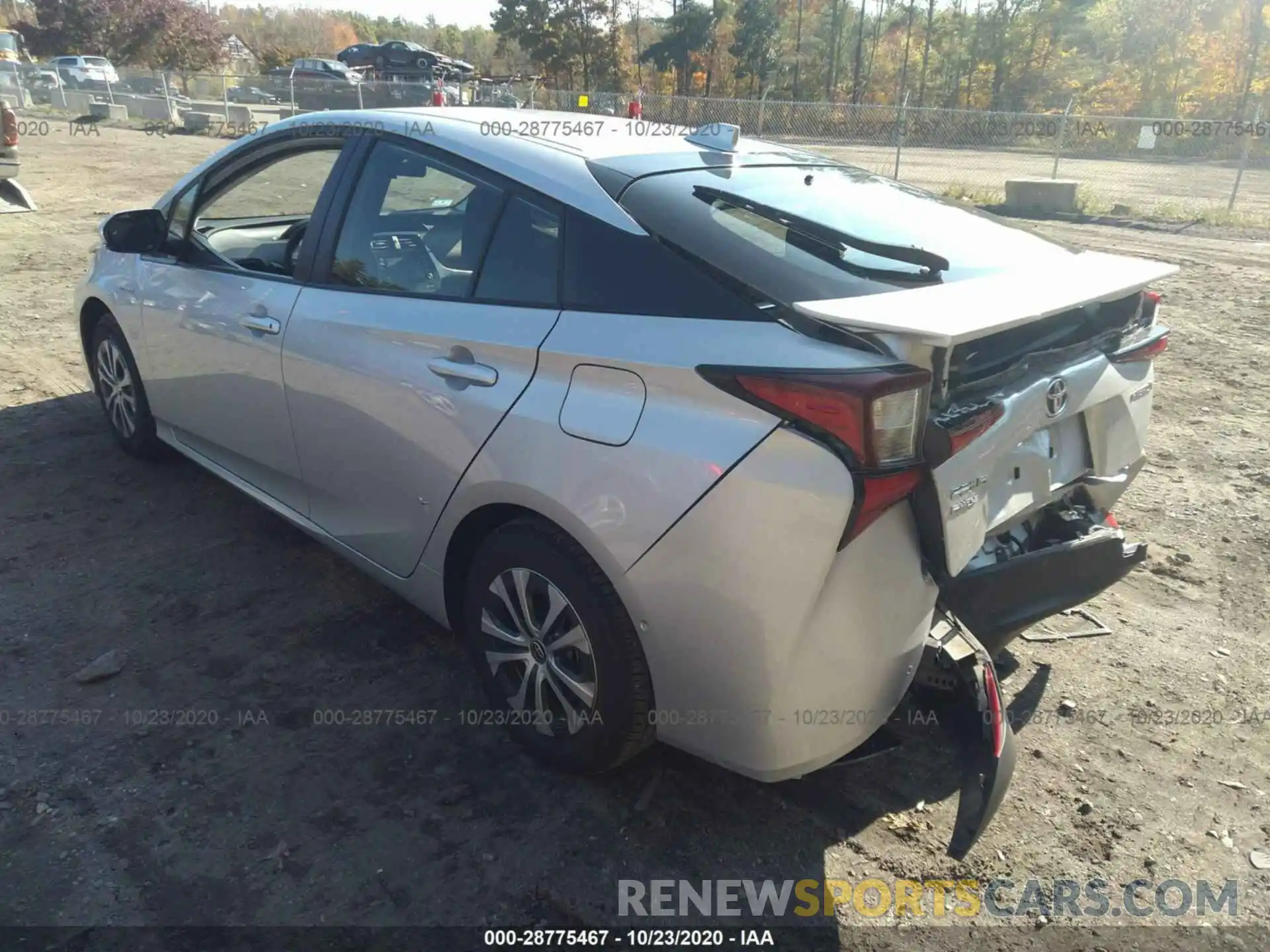 3 Photograph of a damaged car JTDL9RFU8L3020646 TOYOTA PRIUS 2020