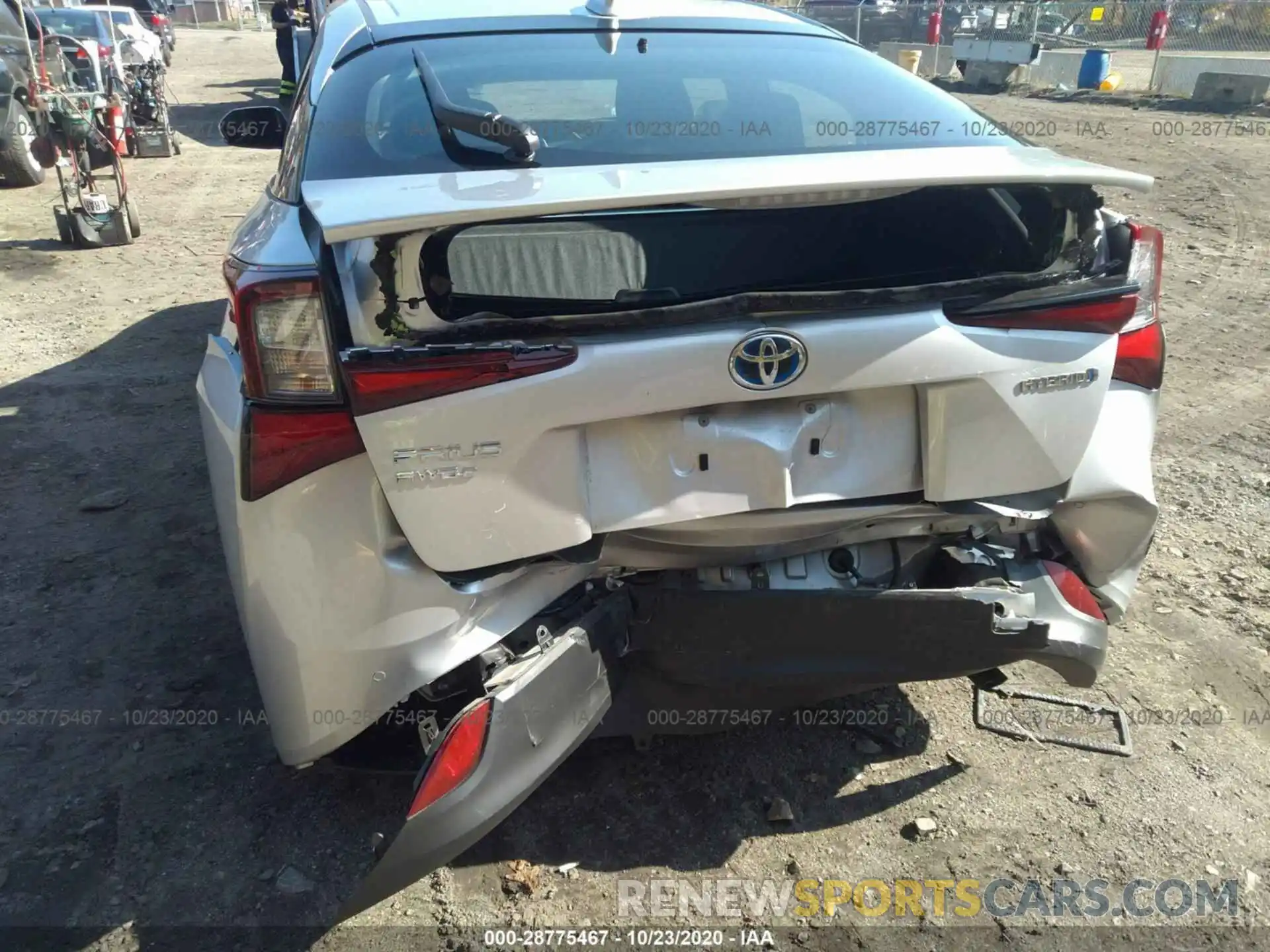 6 Photograph of a damaged car JTDL9RFU8L3020646 TOYOTA PRIUS 2020