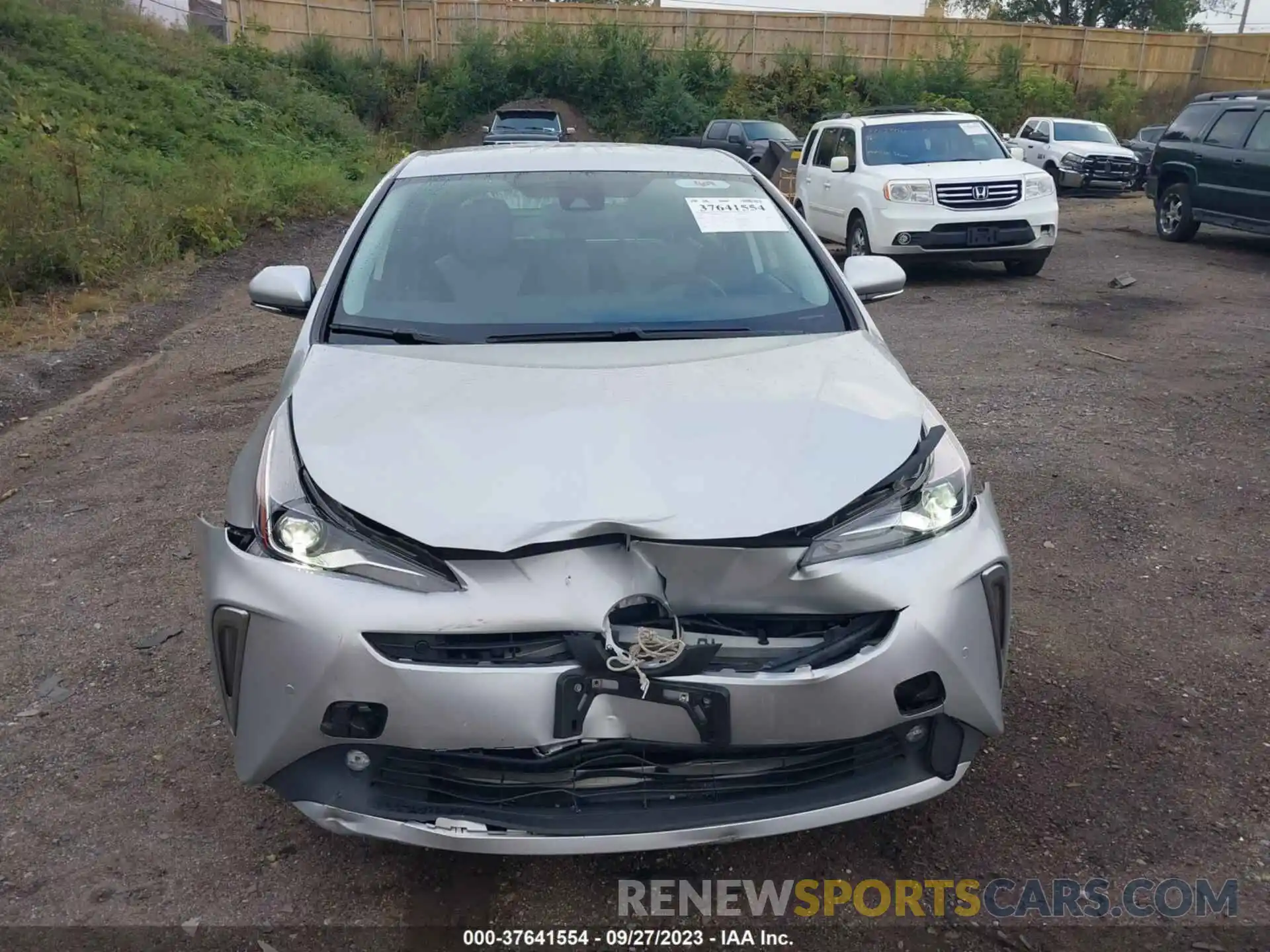 6 Photograph of a damaged car JTDL9RFU8L3021084 TOYOTA PRIUS 2020