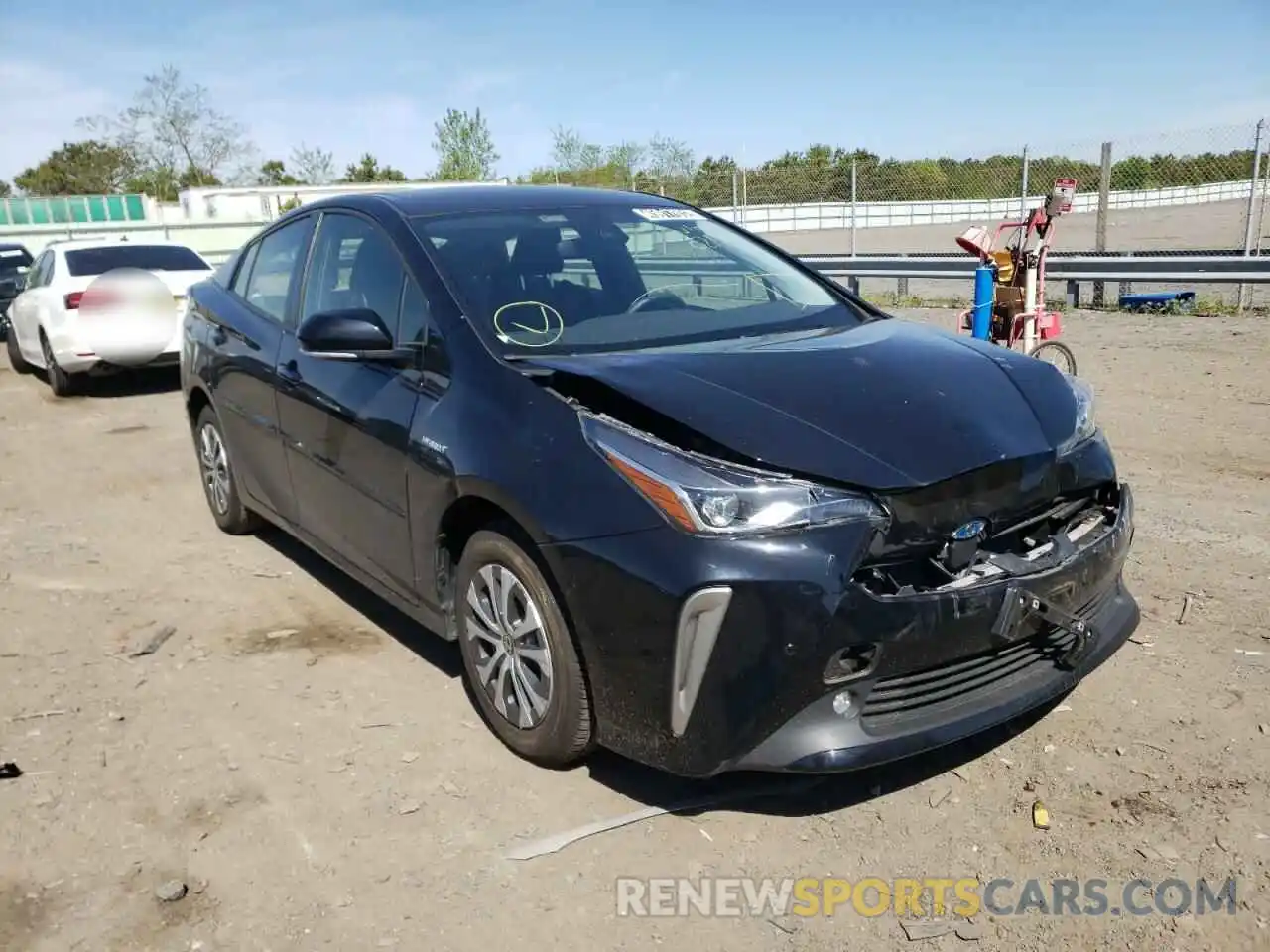 1 Photograph of a damaged car JTDL9RFU8L3021389 TOYOTA PRIUS 2020