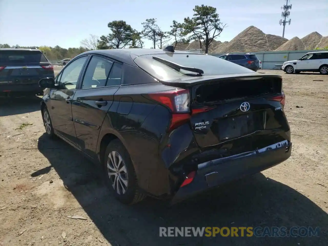 3 Photograph of a damaged car JTDL9RFU8L3021389 TOYOTA PRIUS 2020