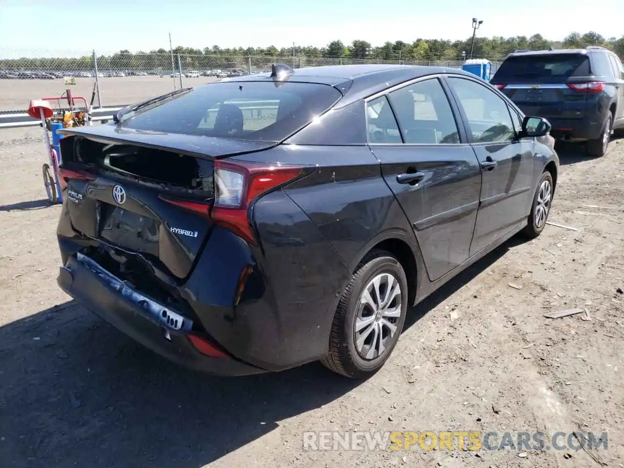 4 Фотография поврежденного автомобиля JTDL9RFU8L3021389 TOYOTA PRIUS 2020