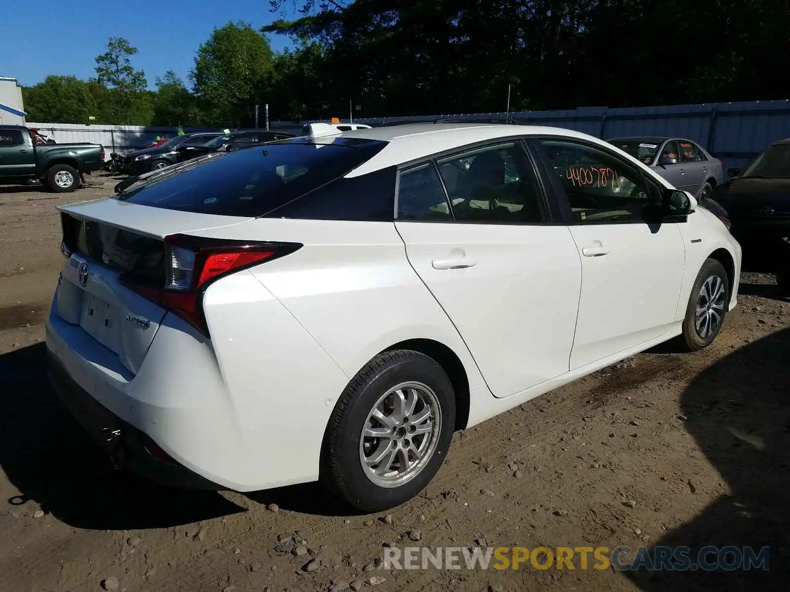 4 Photograph of a damaged car JTDL9RFU8L3022168 TOYOTA PRIUS 2020