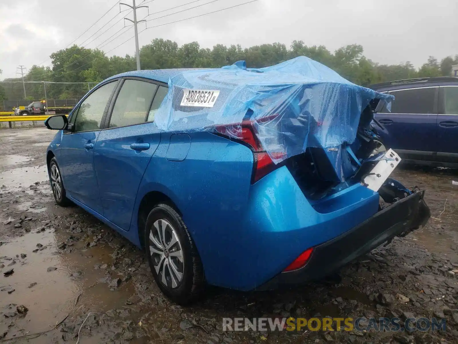 3 Photograph of a damaged car JTDL9RFU9L3013236 TOYOTA PRIUS 2020