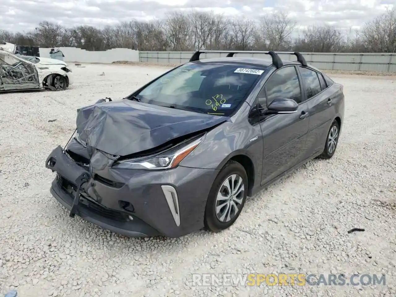 2 Photograph of a damaged car JTDL9RFU9L3013690 TOYOTA PRIUS 2020