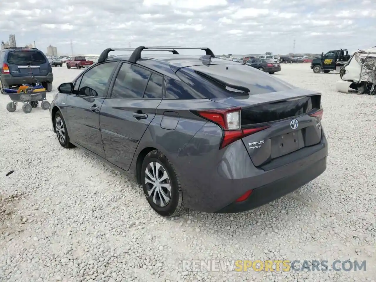 3 Photograph of a damaged car JTDL9RFU9L3013690 TOYOTA PRIUS 2020