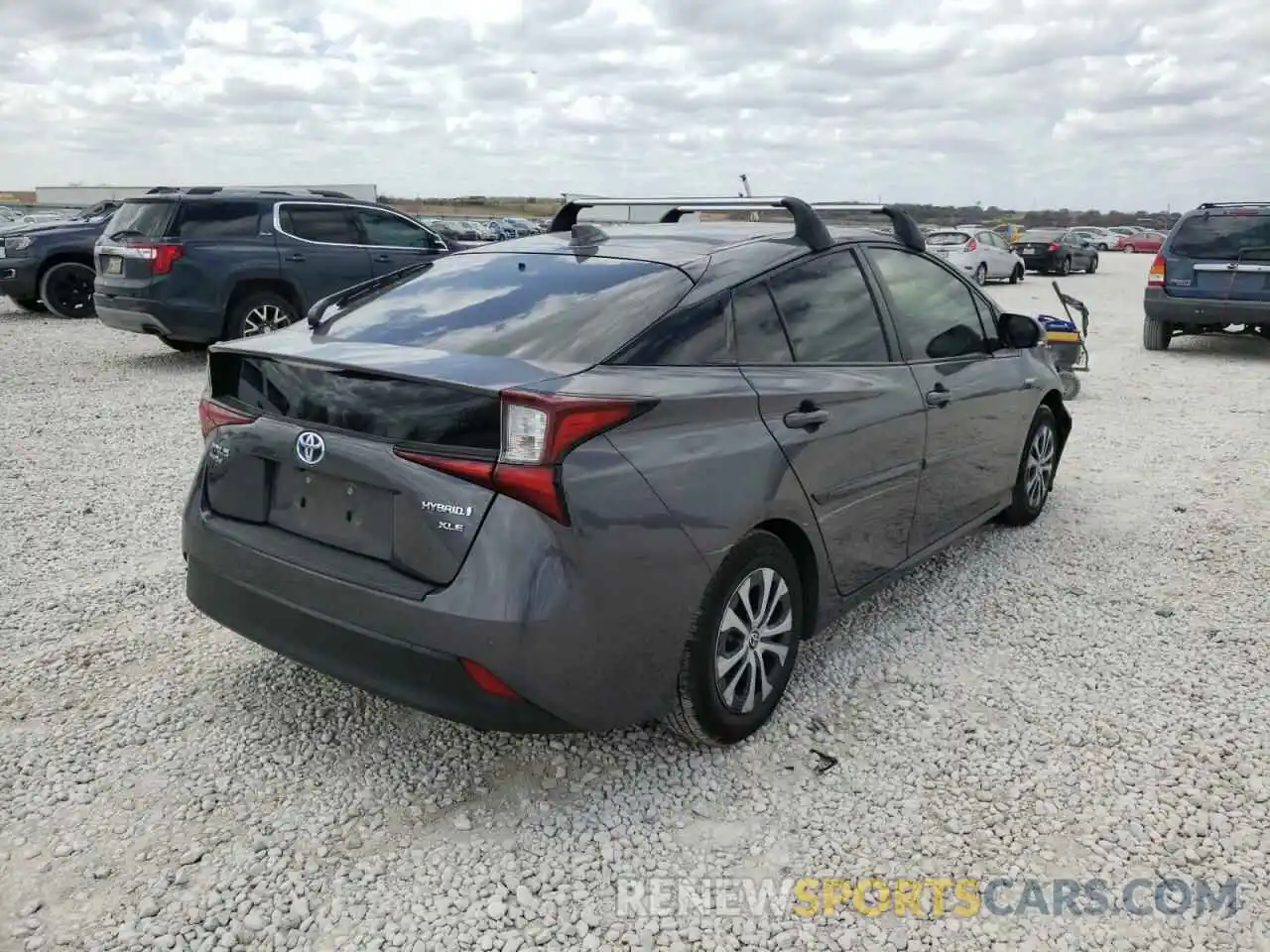 4 Photograph of a damaged car JTDL9RFU9L3013690 TOYOTA PRIUS 2020